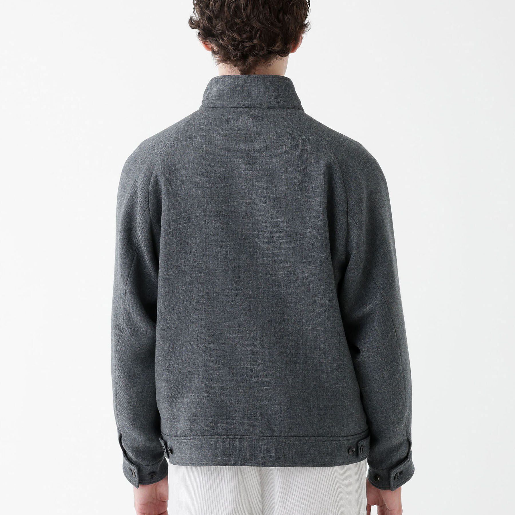 TAKEO KIKUCHI「【THE FLAGSHIP】ウールダブルフェイス ブルゾン」|ブルゾン・スタジャン|