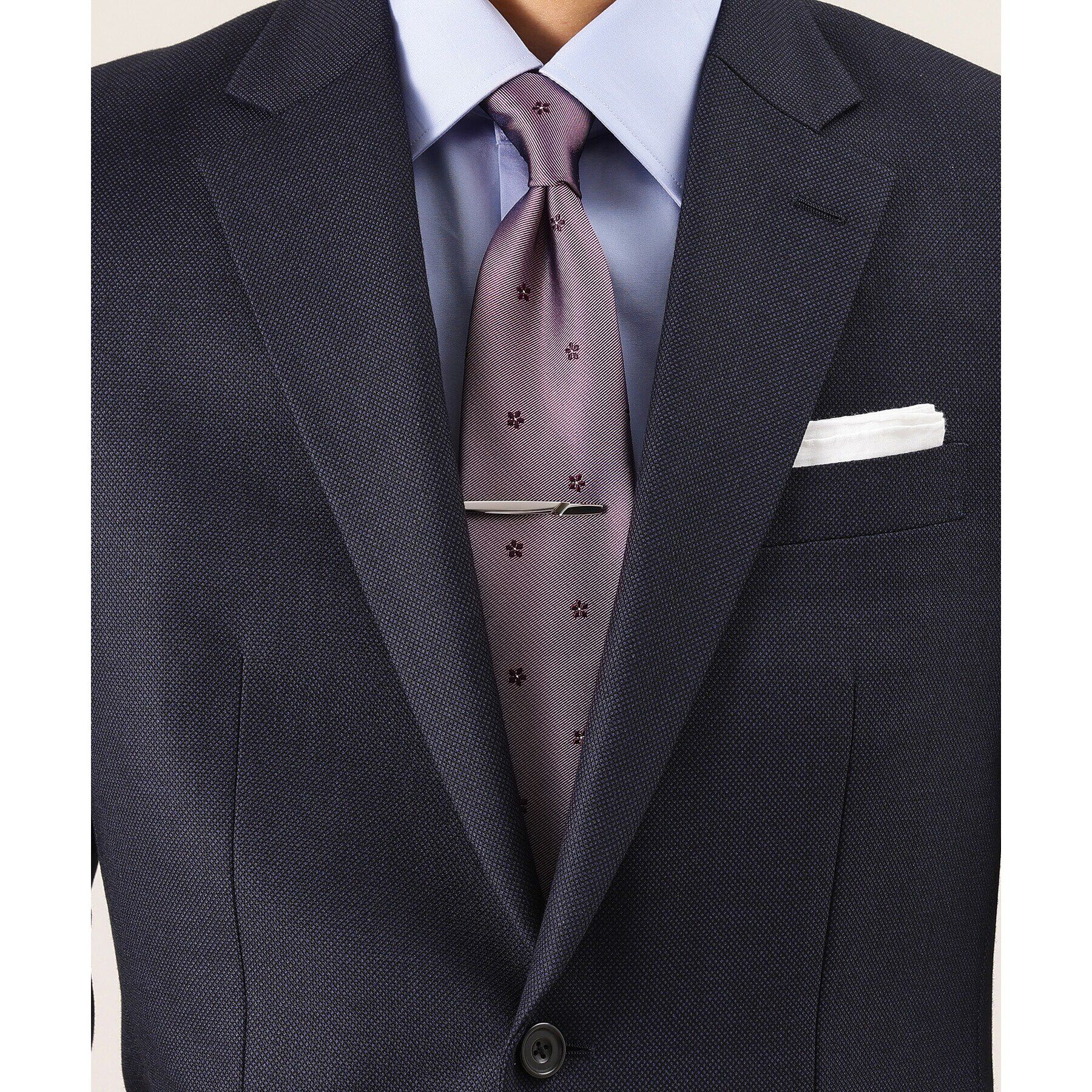 TAKEO KIKUCHI「【フレッシャーズ】カンジャンテ ミニフラワー小紋　ネクタイ」|ネクタイ・蝶ネクタイ|