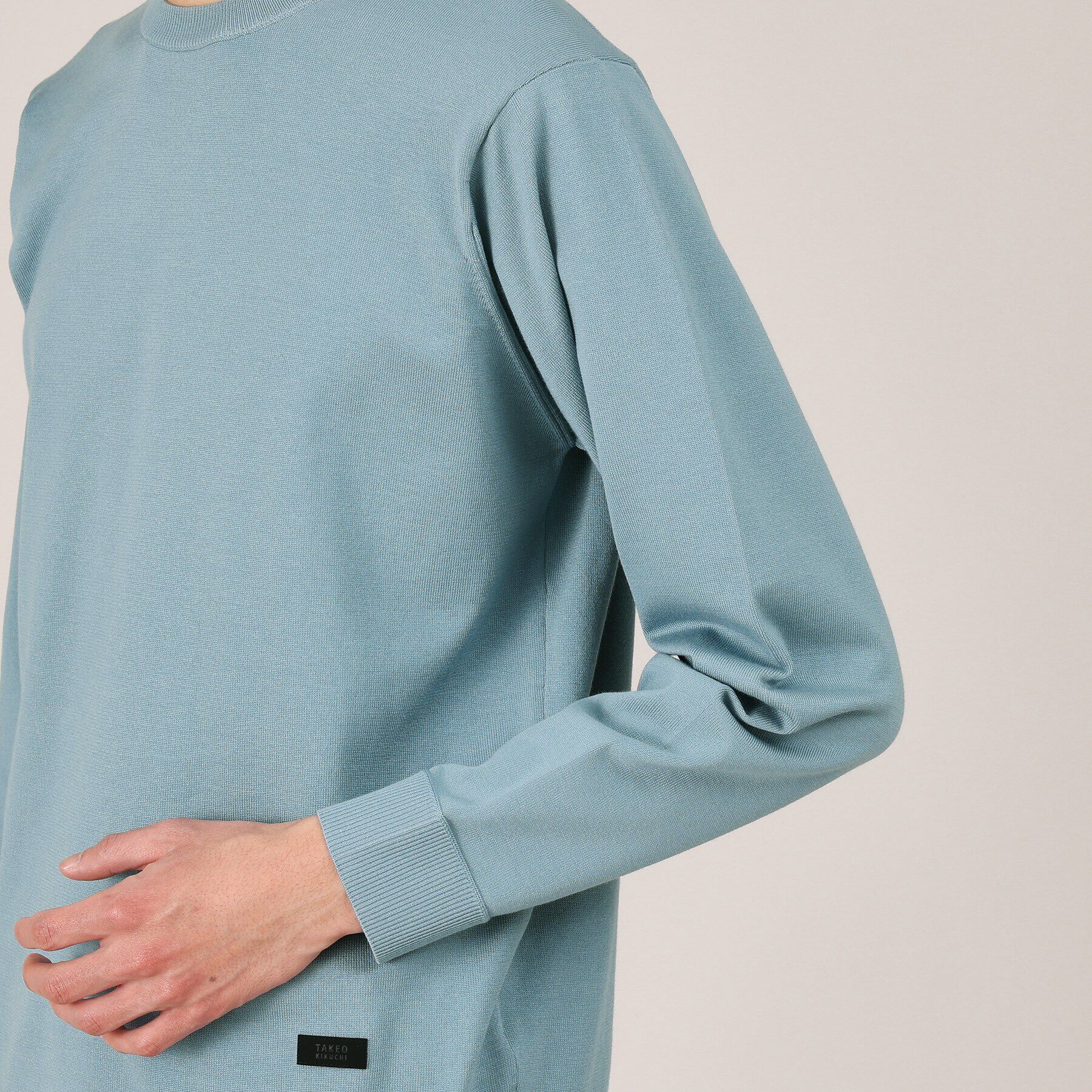 TAKEO KIKUCHI「【ジャケット対応】テーラードネック プルオーバー ニット」|ニット・セーター|