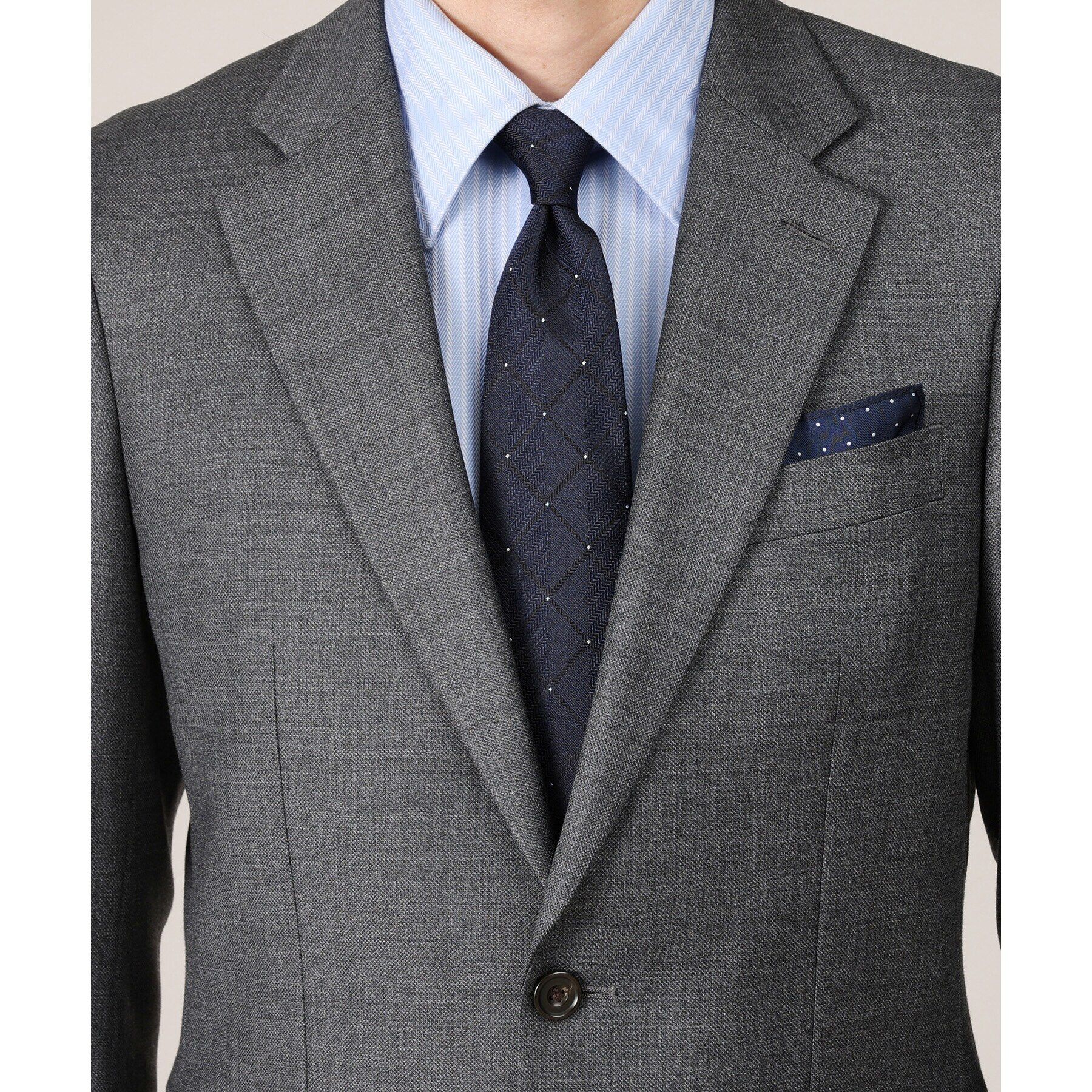 TAKEO KIKUCHI「【THE FLAGSHIP】若松紋（わかまつもん）シルクネクタイ」|ネクタイ・蝶ネクタイ|ネイビー(594)