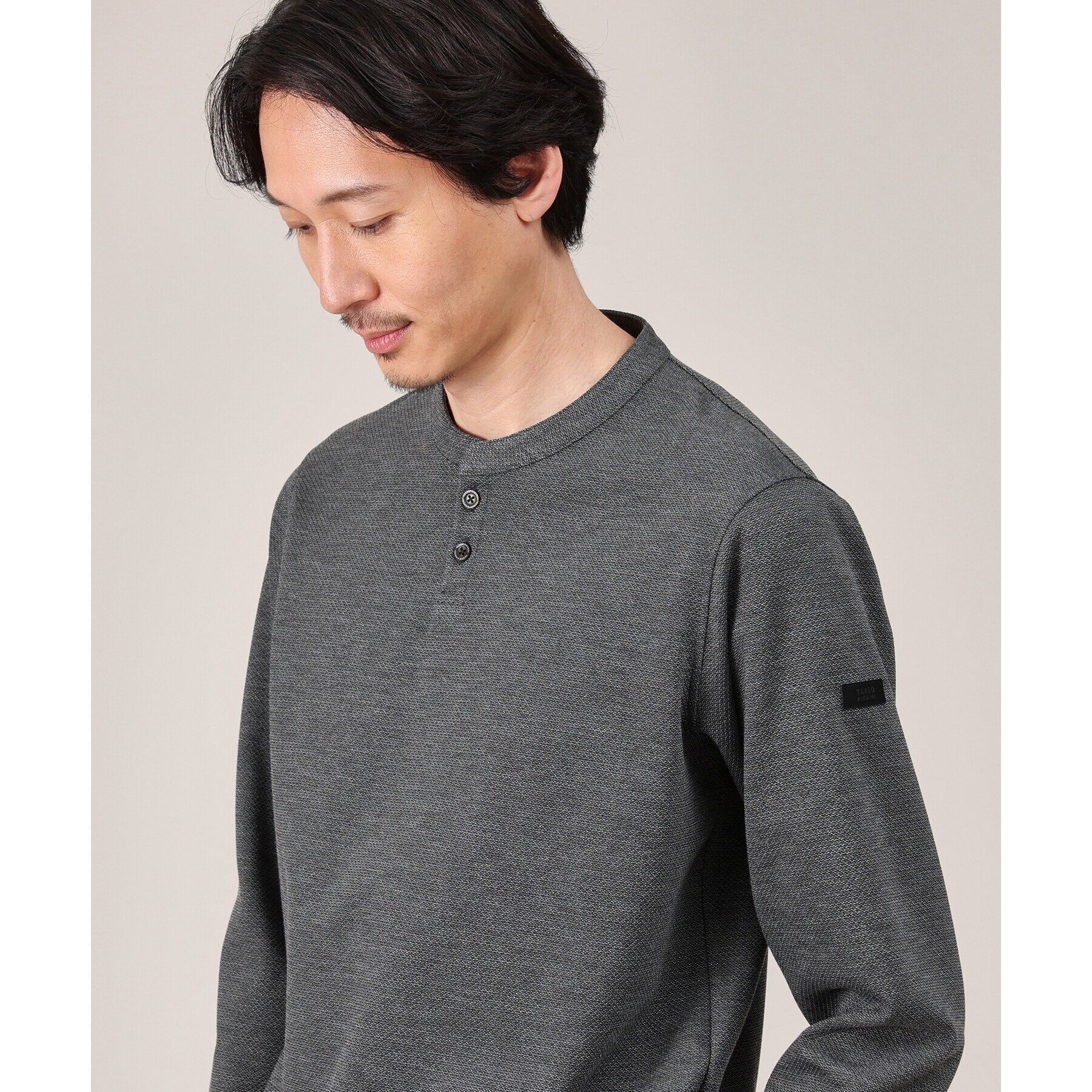 TAKEO KIKUCHI「メランジ ハニカム プルーバー」|Tシャツ・カットソー|