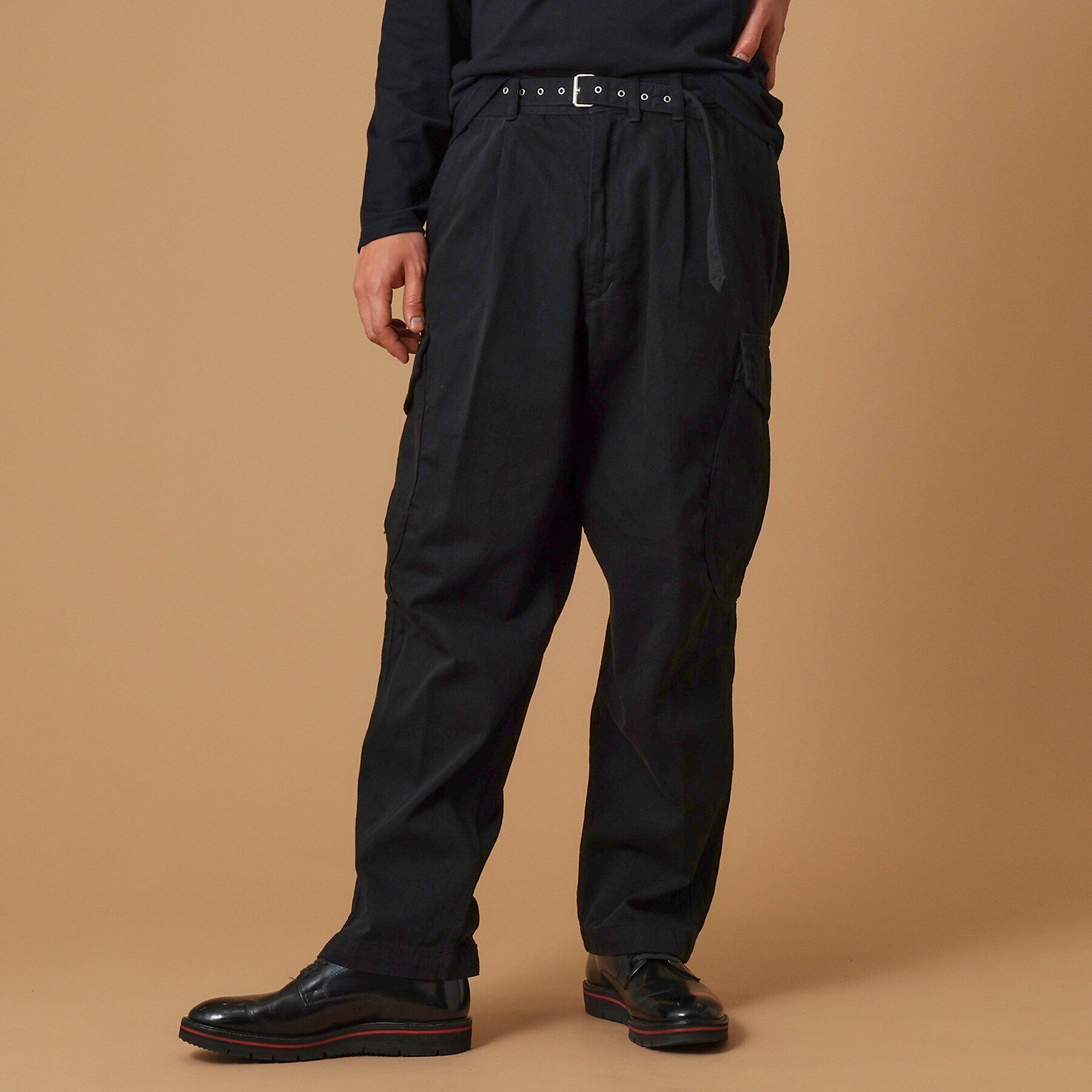 40CARATS&525「525DENIM　カーゴパンツ」|その他|ﾌﾞﾗｯｸ(019)