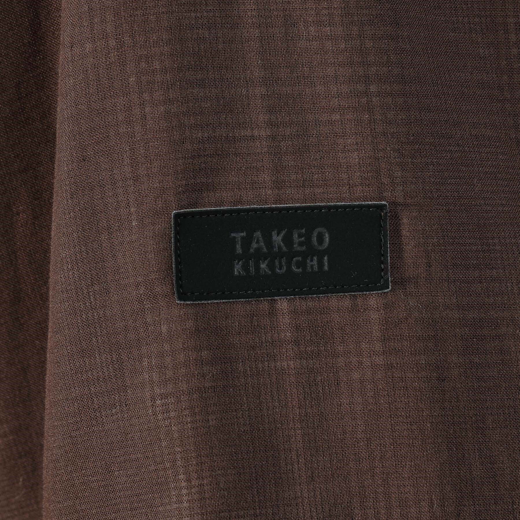 TAKEO KIKUCHI「【羽織】ダブルフェイス シャツ 羽織り」|シャツ・ブラウス|