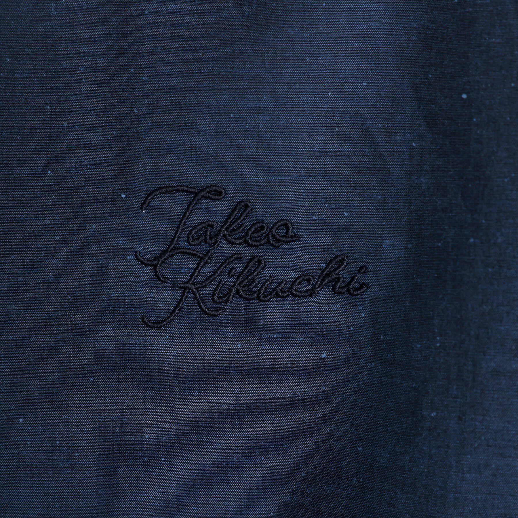 TAKEO KIKUCHI「【LIMITED】ワンポイントロゴ刺繍 綿麻半袖シャツ」|シャツ・ブラウス|