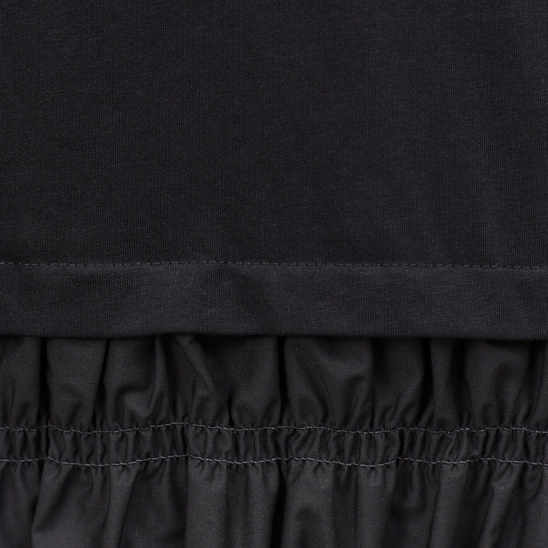 OPAQUE.CLIP「シャーリング切替ドッキングワンピース【洗濯機洗い可】」|ワンピース|