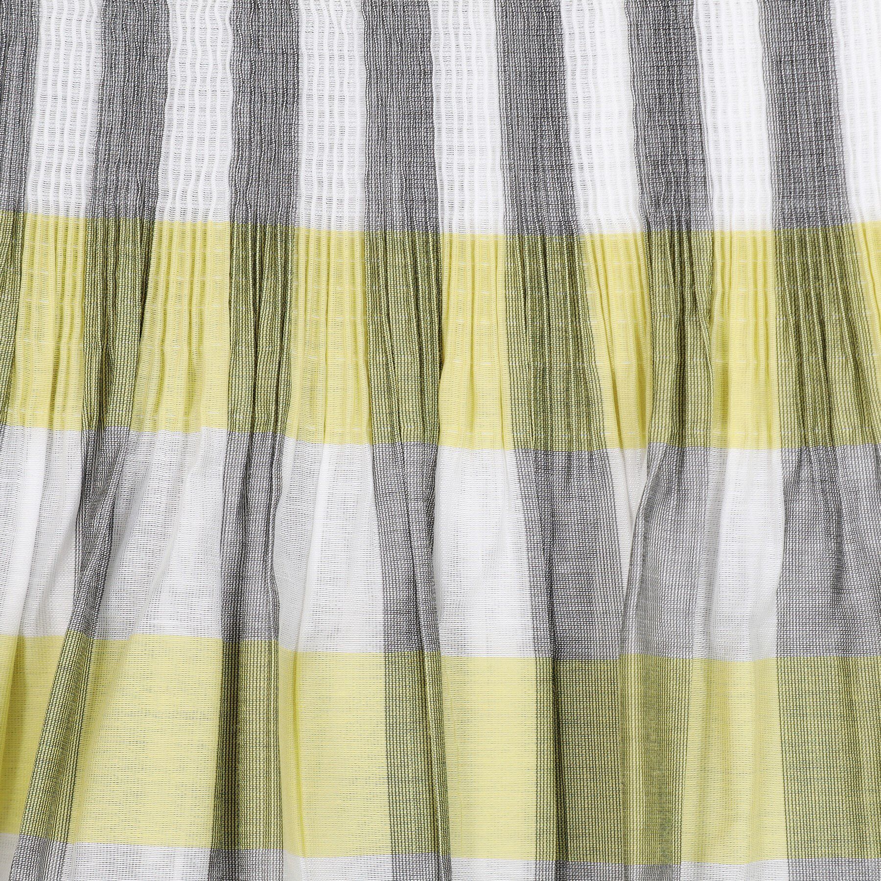 OPAQUE.CLIP「【リバーシブル】チェック／ストライプフレアスカート【洗濯機洗い可】」|スカート|