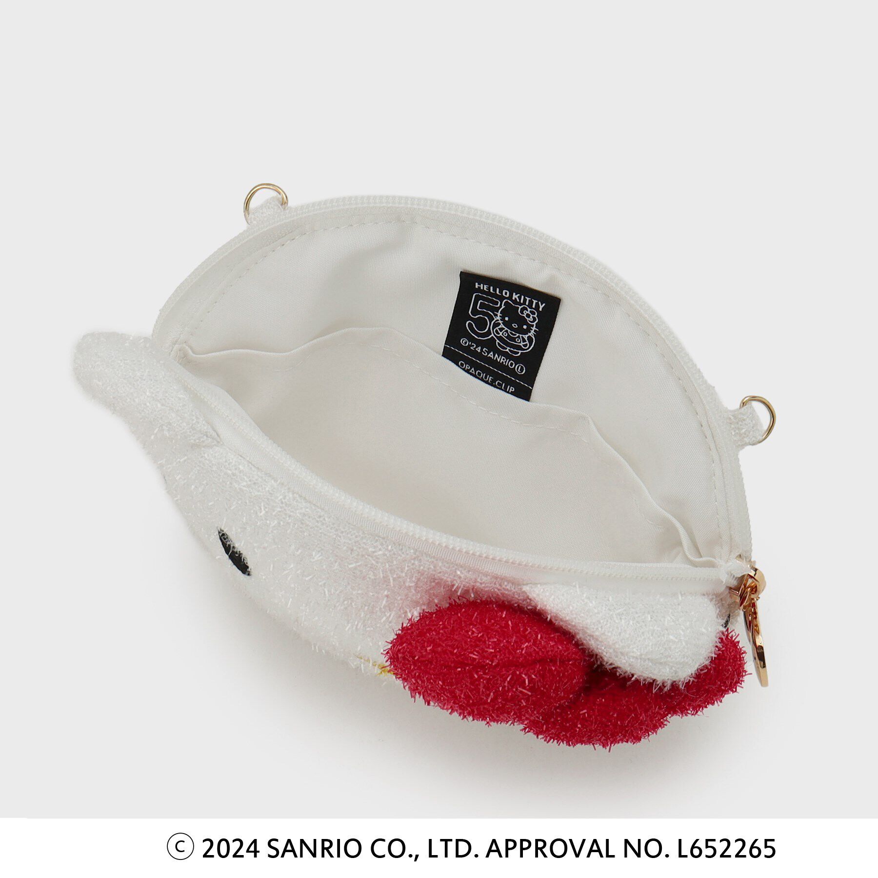 OPAQUE.CLIP「【ハローキティコラボ】フェイス型2WAYキラキラミニショルダーバッグ」|ショルダー・メッセンジャー|