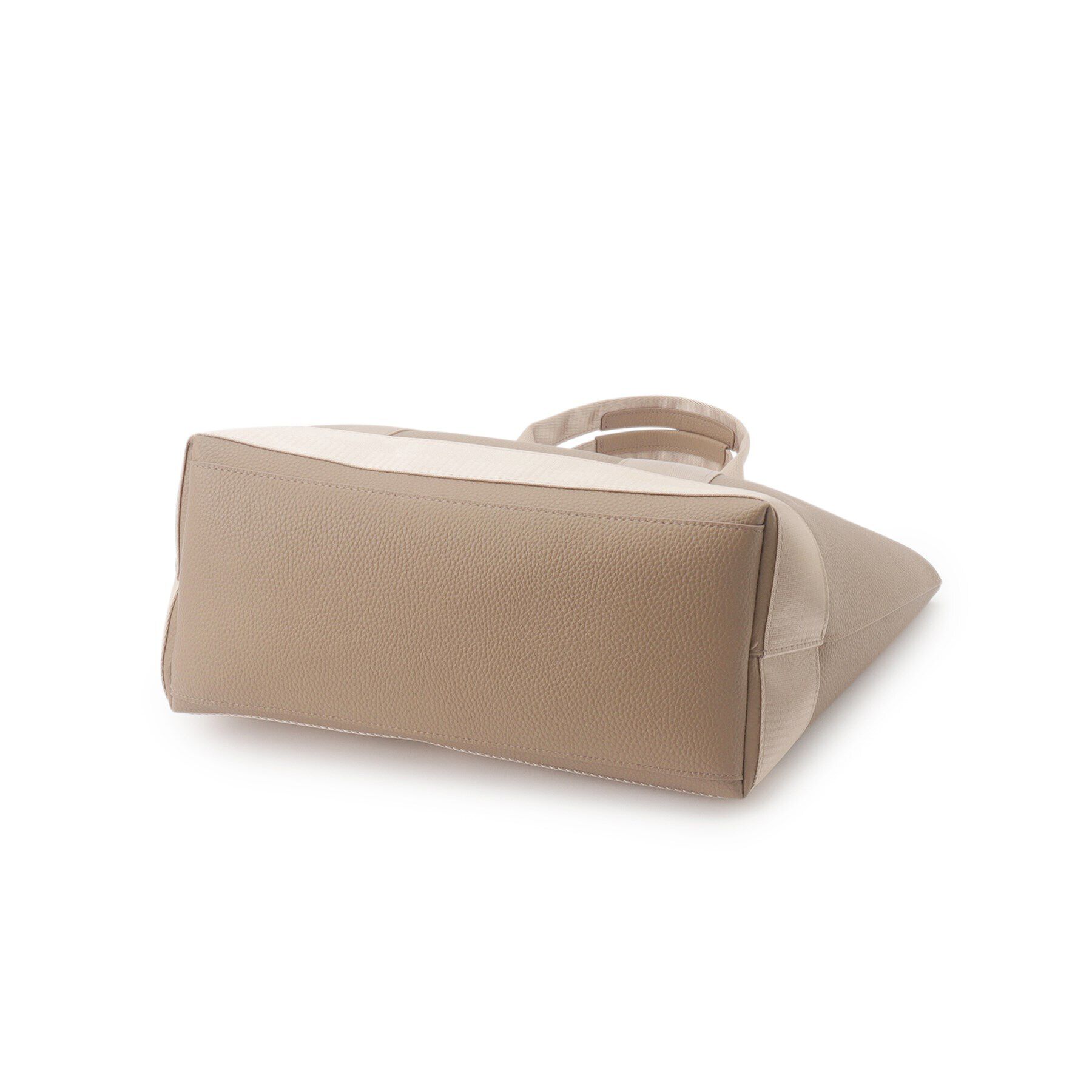 OPAQUE.CLIP「【A4サイズ対応】シュリンク合皮コンビビッグトートバッグ」|トートバッグ|