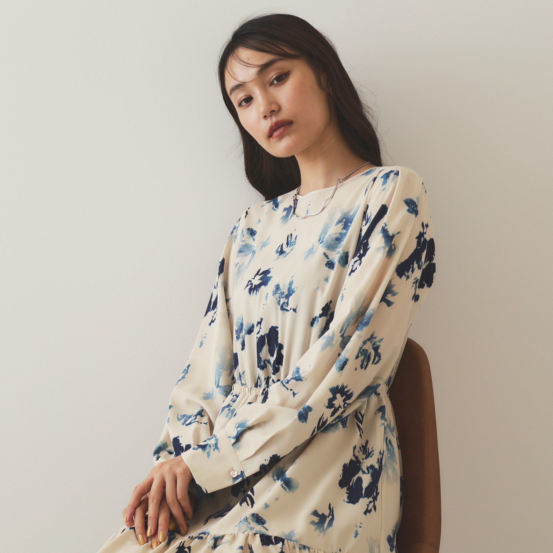 OPAQUE.CLIP「メタルスライドネックレス」|ネックレス|