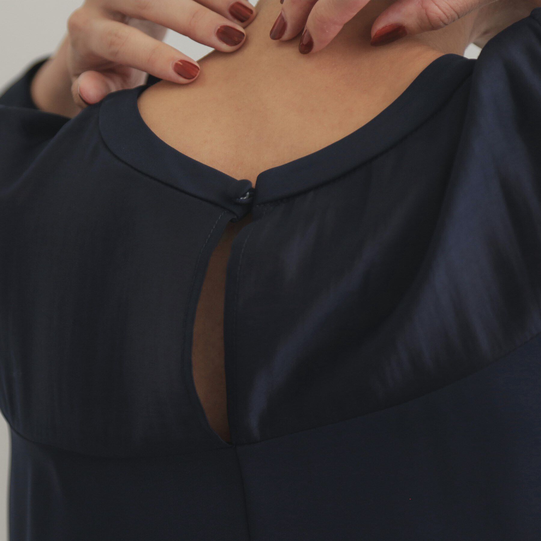 OPAQUE.CLIP「《ツインセット》ドッキングブラウス&times;テーパードパンツ／オケージョン対応【洗濯機洗い可】」|スーツ|