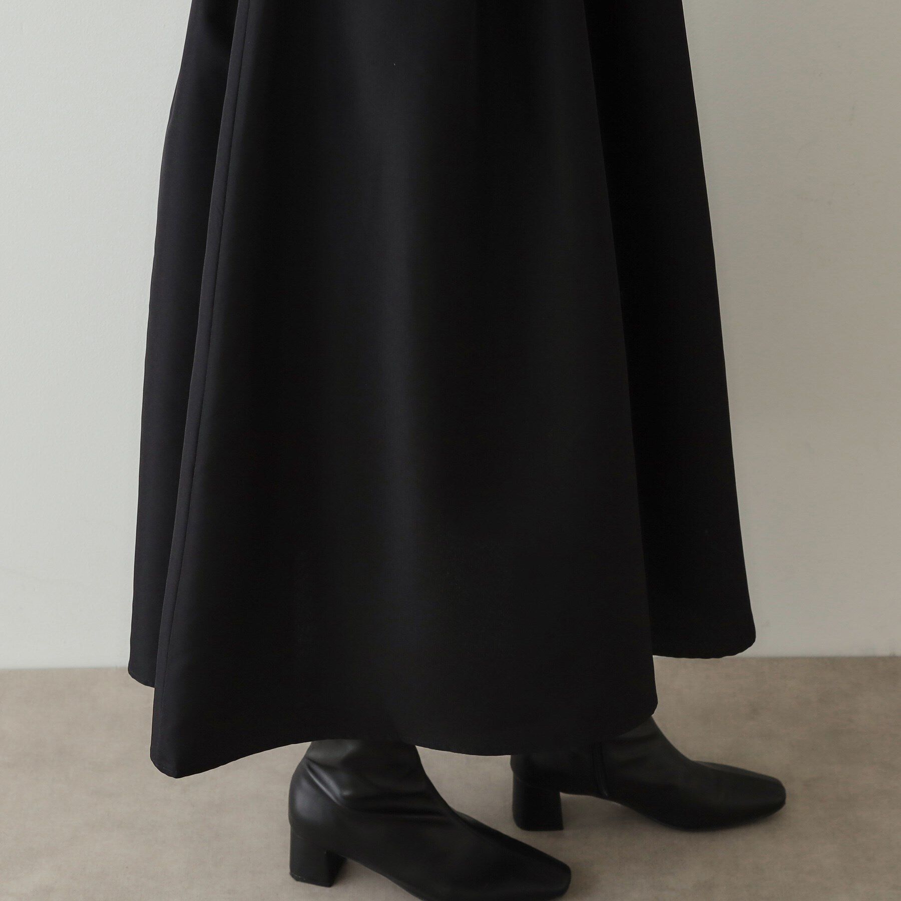 OPAQUE.CLIP「ラメ混ニット&times;フハクドッキングワンピース【洗濯機洗い可】」|ワンピース|