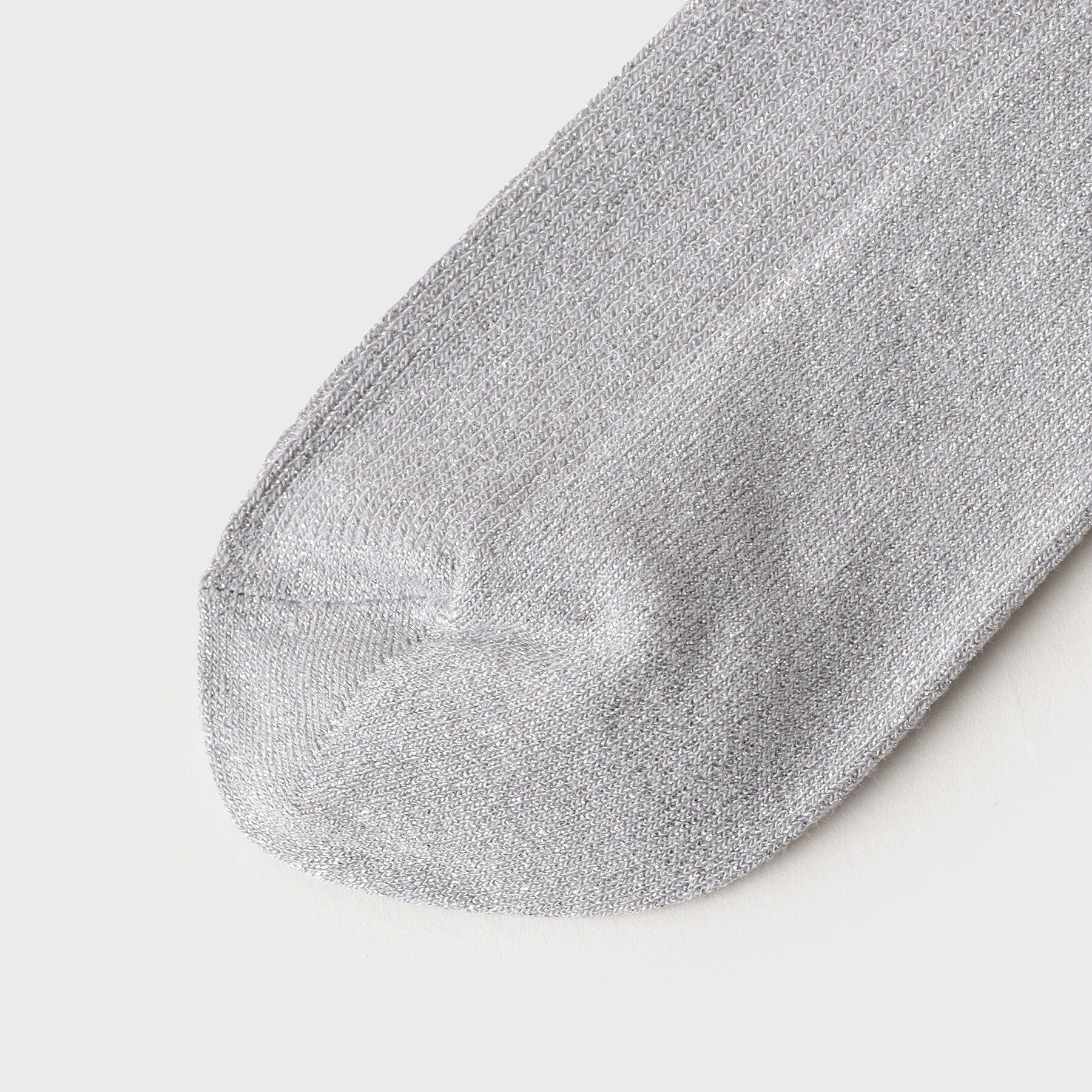 OPAQUE.CLIP「リブ入りラメソックス」|ソックス|