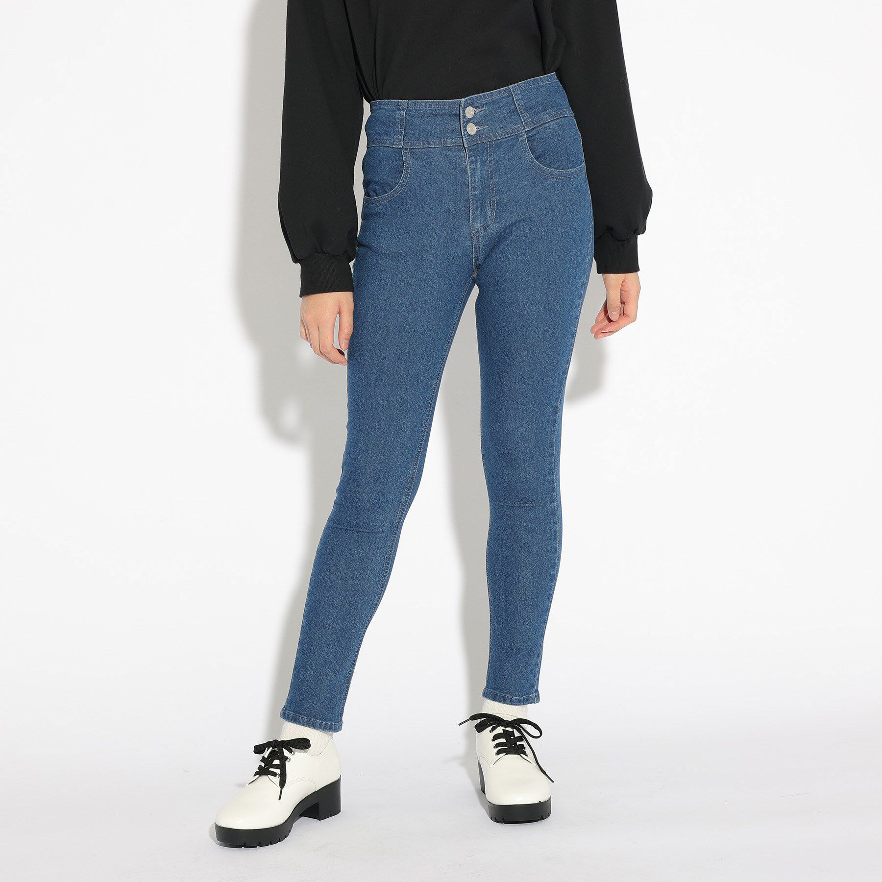 PINK-latte「ハイウエストスキニーパンツ」|その他|