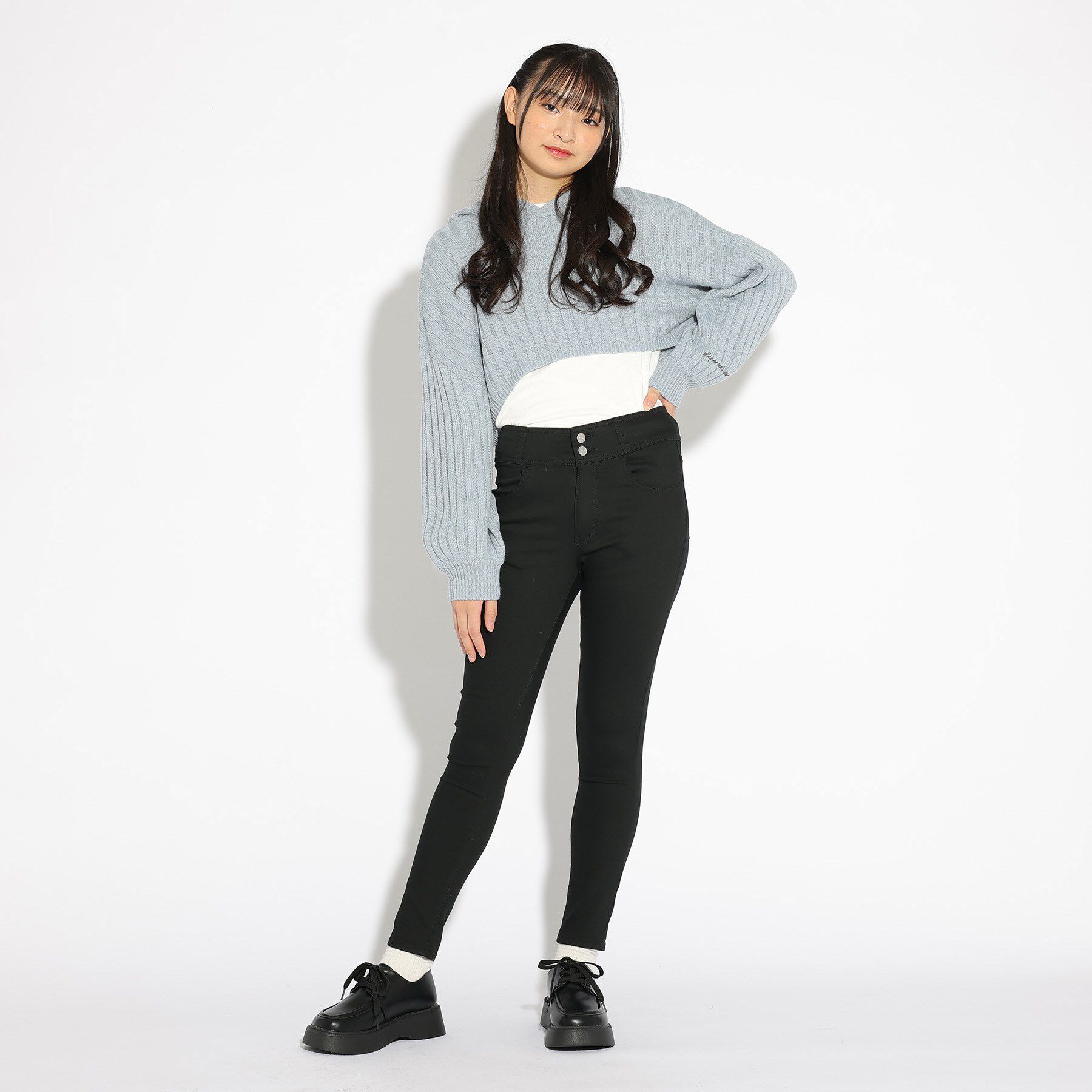 PINK-latte「ハイウエストスキニーパンツ」|その他|