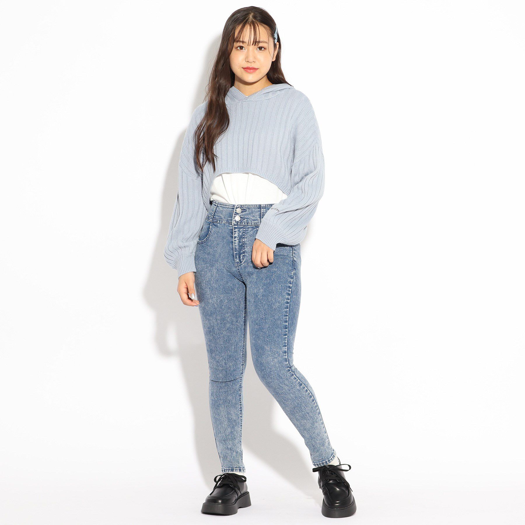 PINK-latte「ハイウエストスキニーパンツ」|その他|