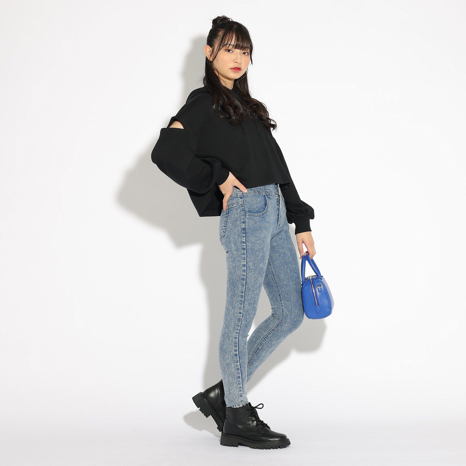 PINK-latte「ハイウエストスキニーパンツ」|その他|