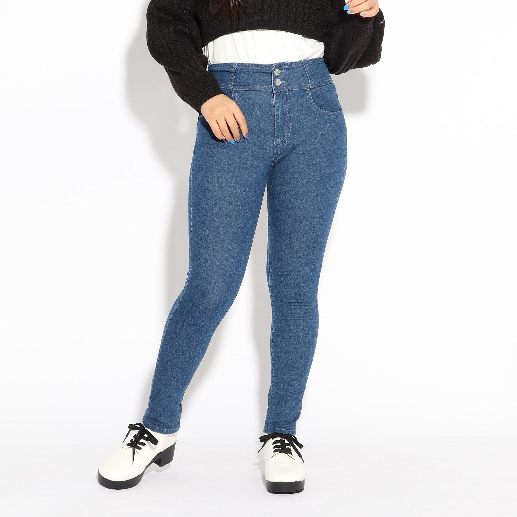 PINK-latte「ハイウエストスキニーパンツ」|その他|