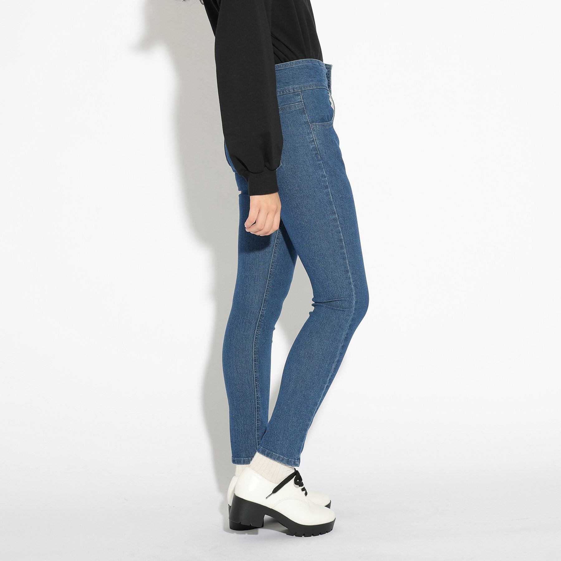 PINK-latte「ハイウエストスキニーパンツ」|その他|