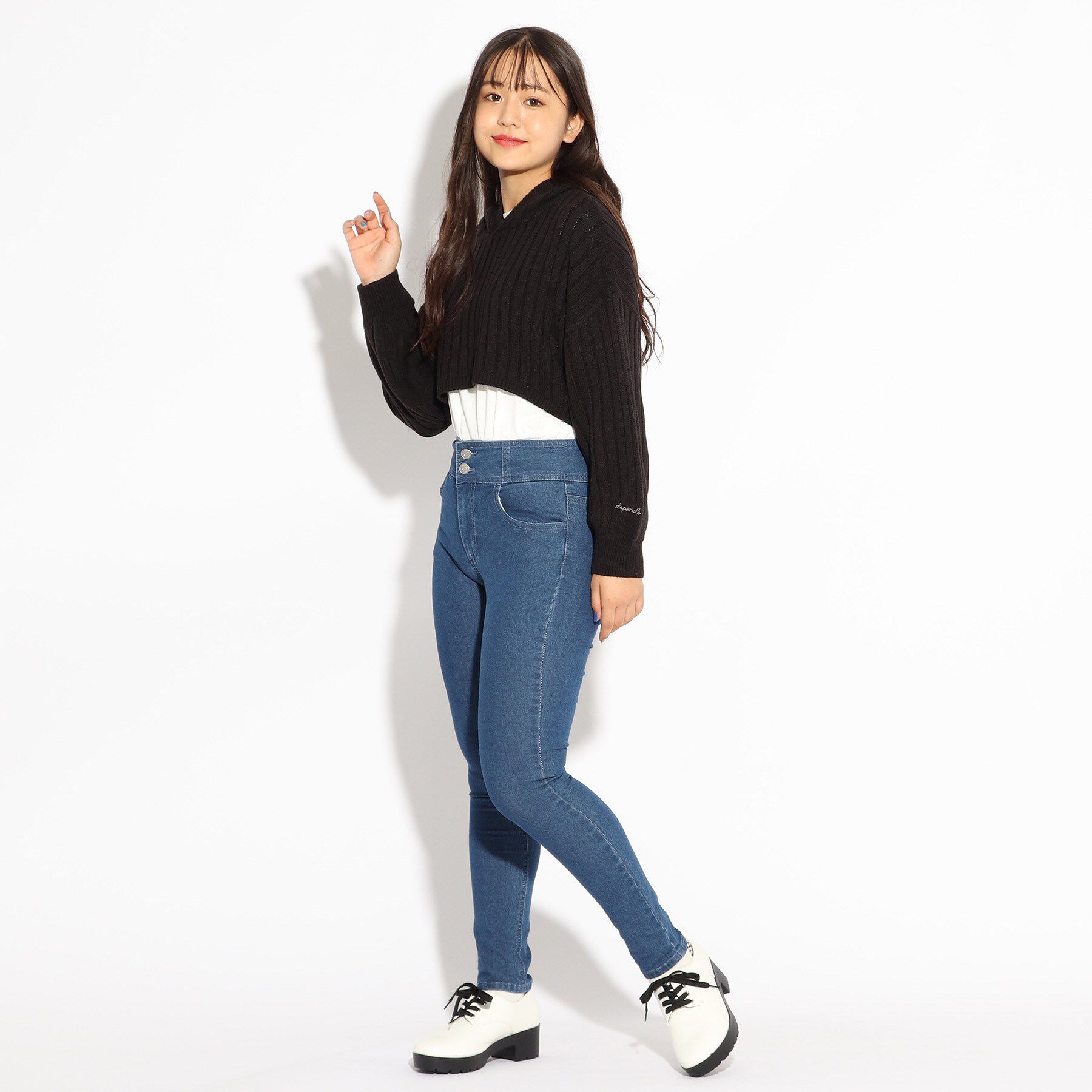 PINK-latte「ハイウエストスキニーパンツ」|その他|