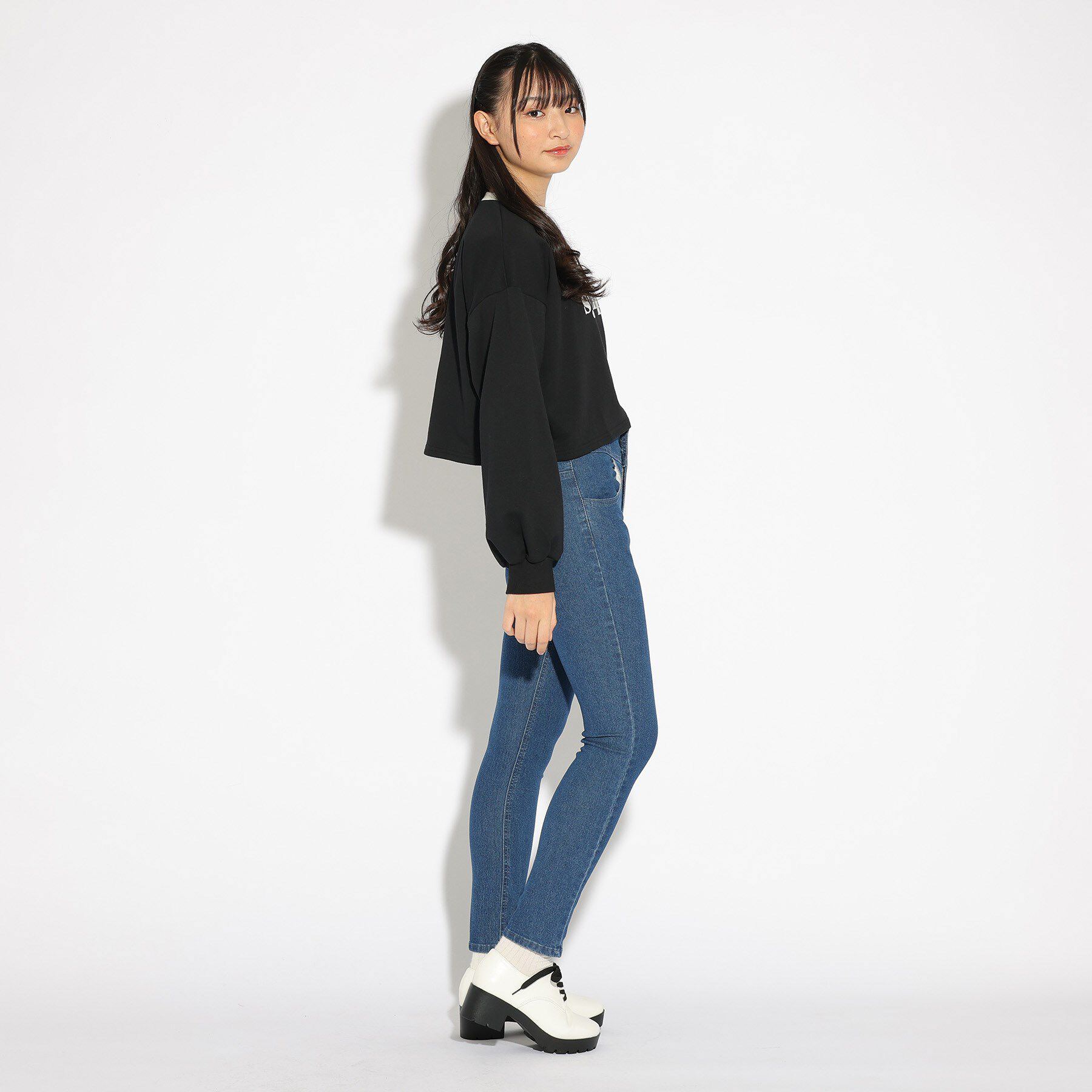 PINK-latte「ハイウエストスキニーパンツ」|その他|