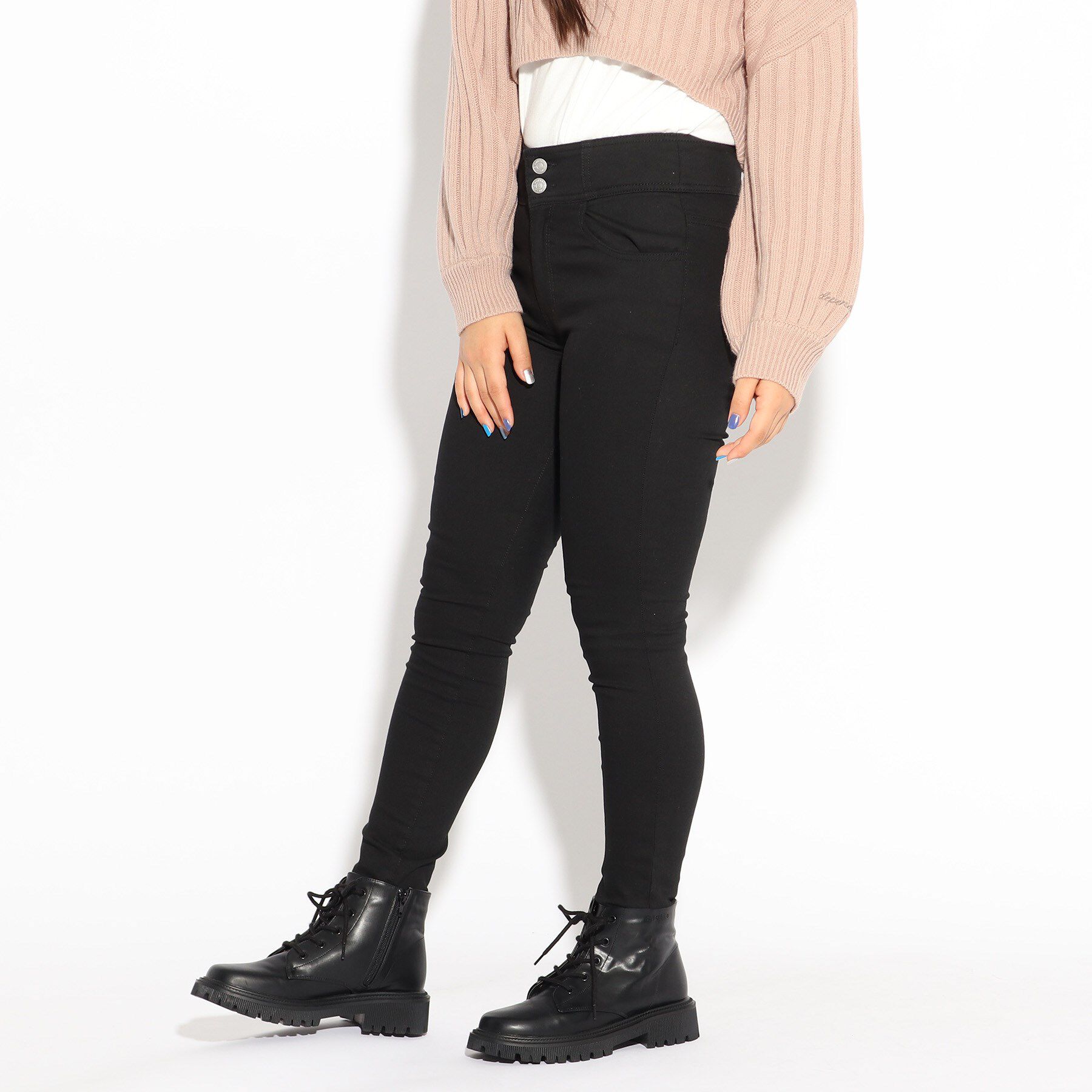 PINK-latte「ハイウエストスキニーパンツ」|その他|