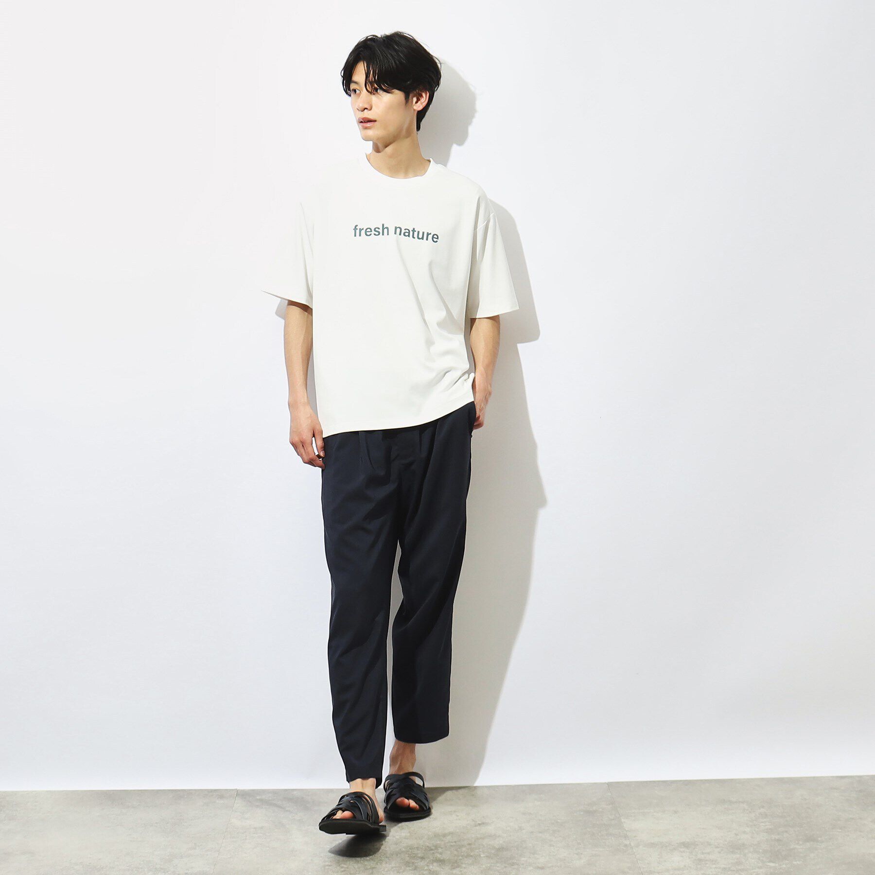 THE SHOP TK「【接触冷感】FRESH NATURE ポンチフォトTシャツ」|Tシャツ・カットソー|