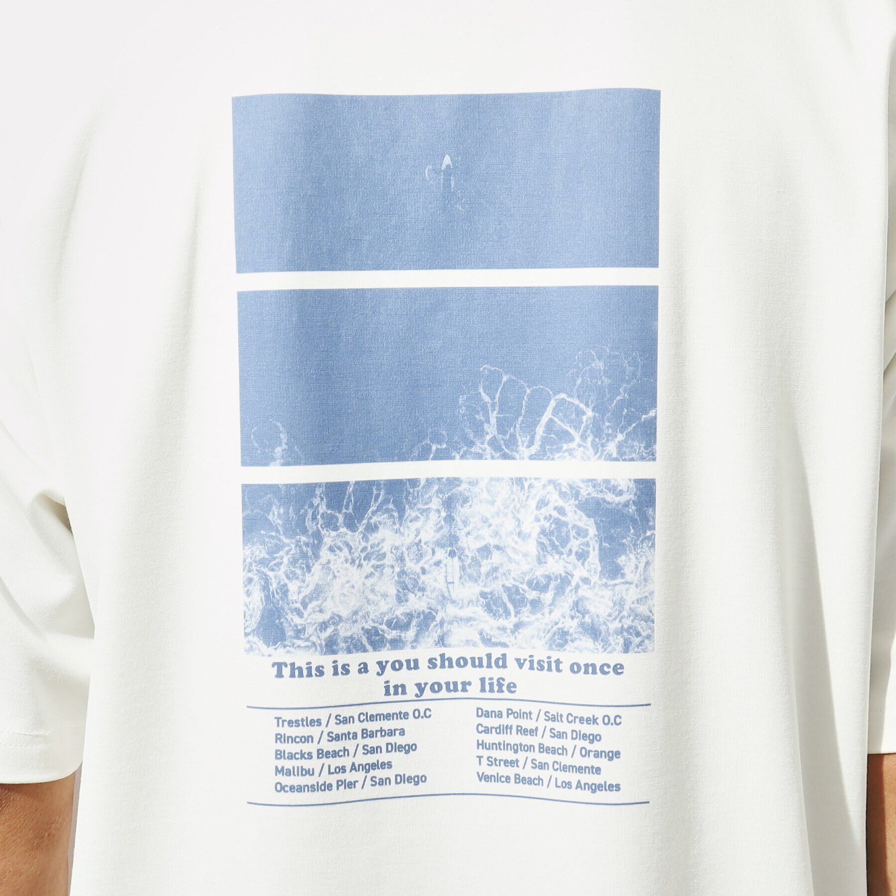 THE SHOP TK「【接触冷感】FRESH NATURE ポンチフォトTシャツ」|Tシャツ・カットソー|