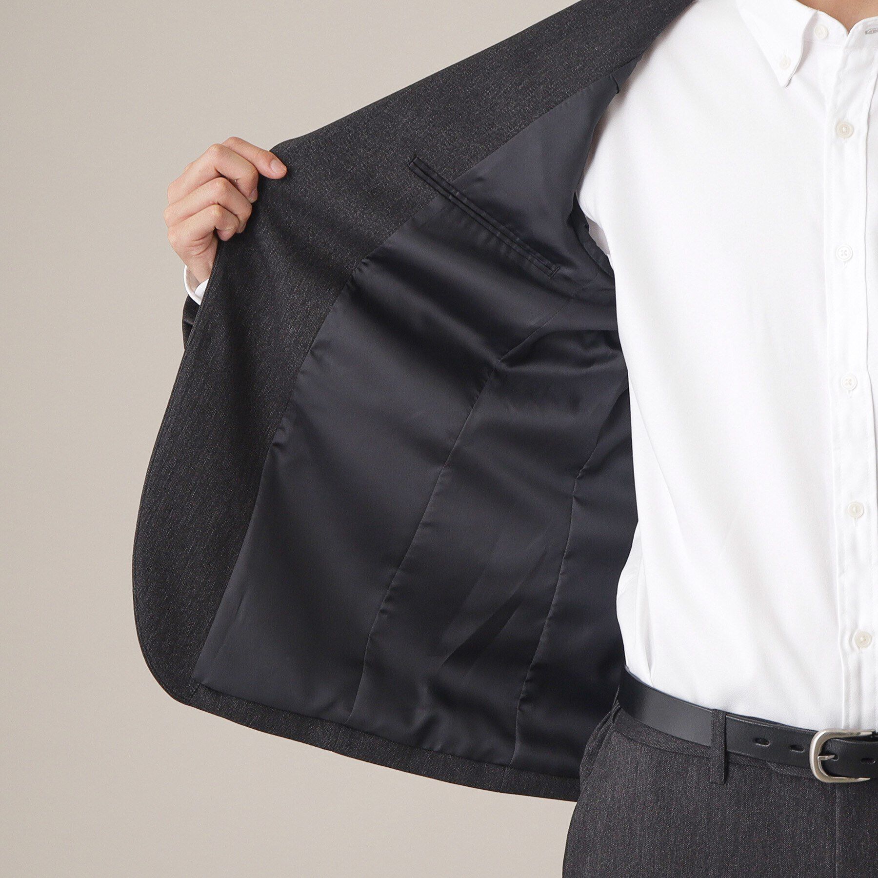 THE SHOP TK「AVANTウーリーヘリンボンジャケット【セットアップ可/ビジネス対応/洗える/ストレッチ素材/シワに」|テーラードジャケット|