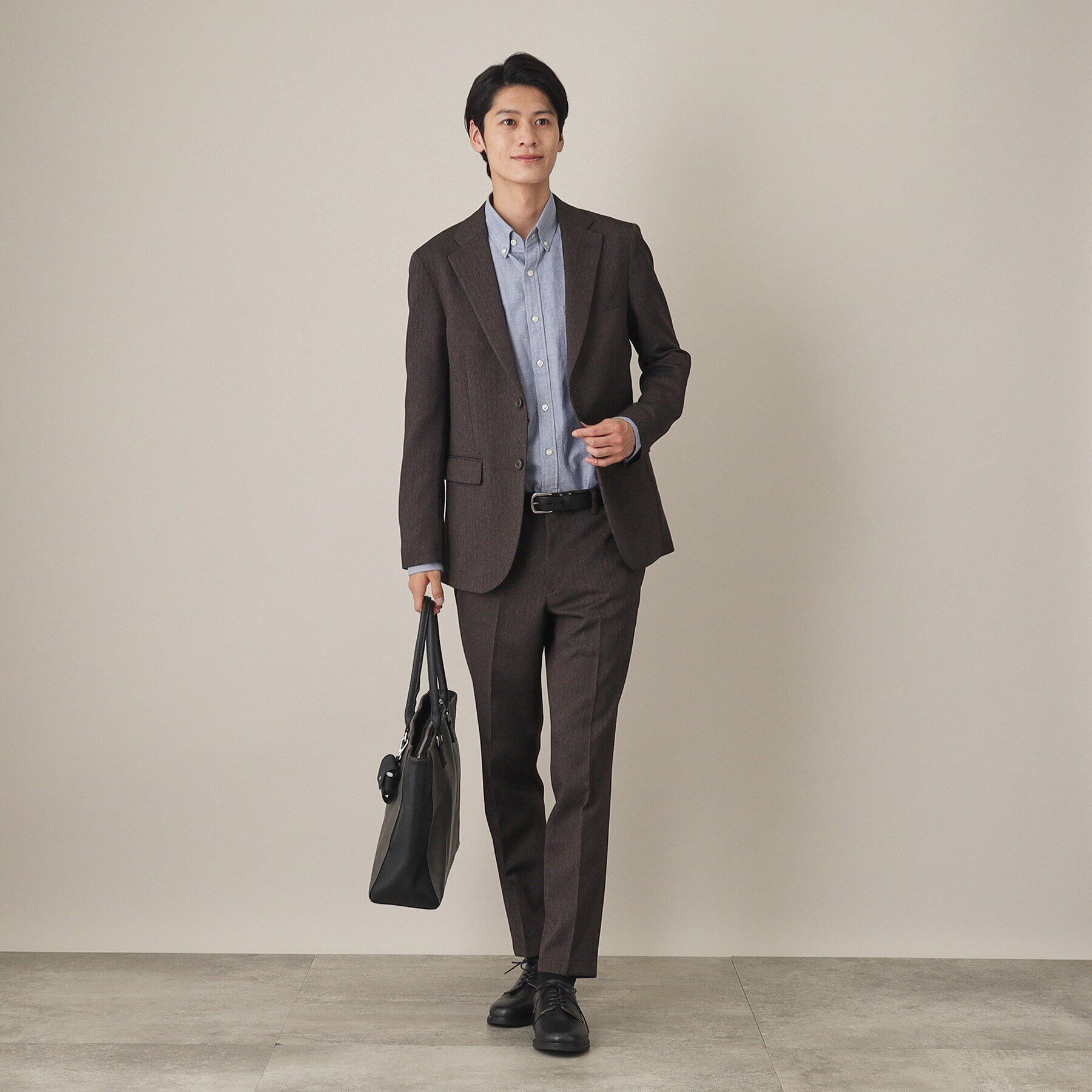 THE SHOP TK「AVANTウーリーヘリンボンジャケット【セットアップ可/ビジネス対応/洗える/ストレッチ素材/シワに」|テーラードジャケット|