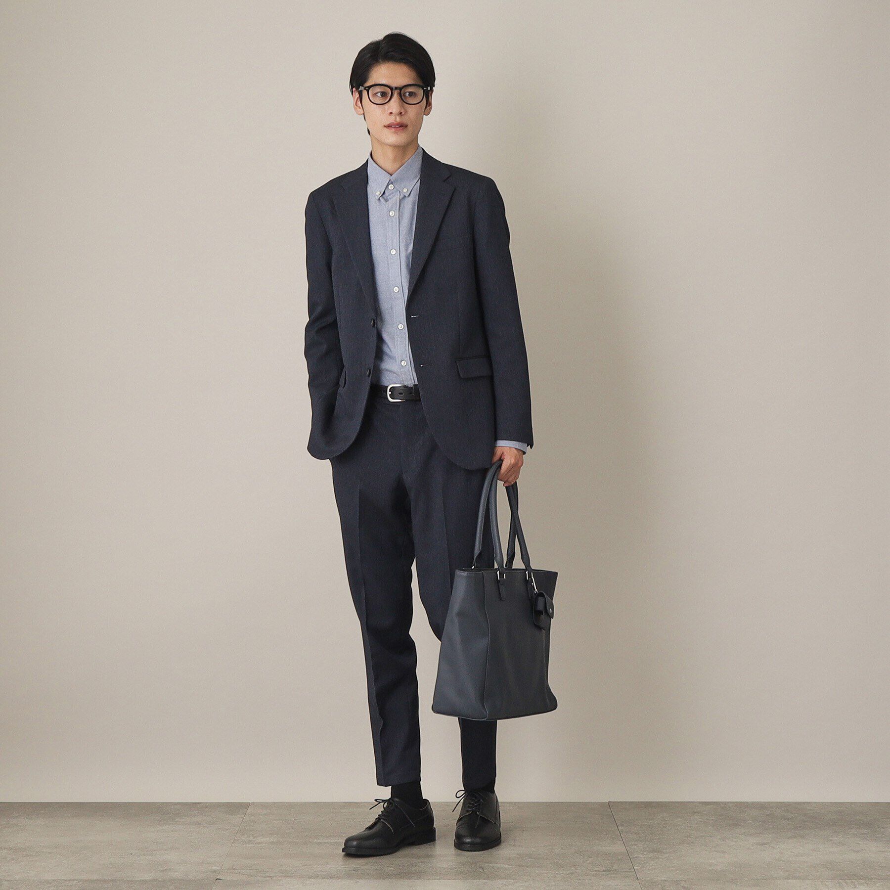 THE SHOP TK「AVANTウーリーヘリンボンジャケット【セットアップ可/ビジネス対応/洗える/ストレッチ素材/シワに」|テーラードジャケット|