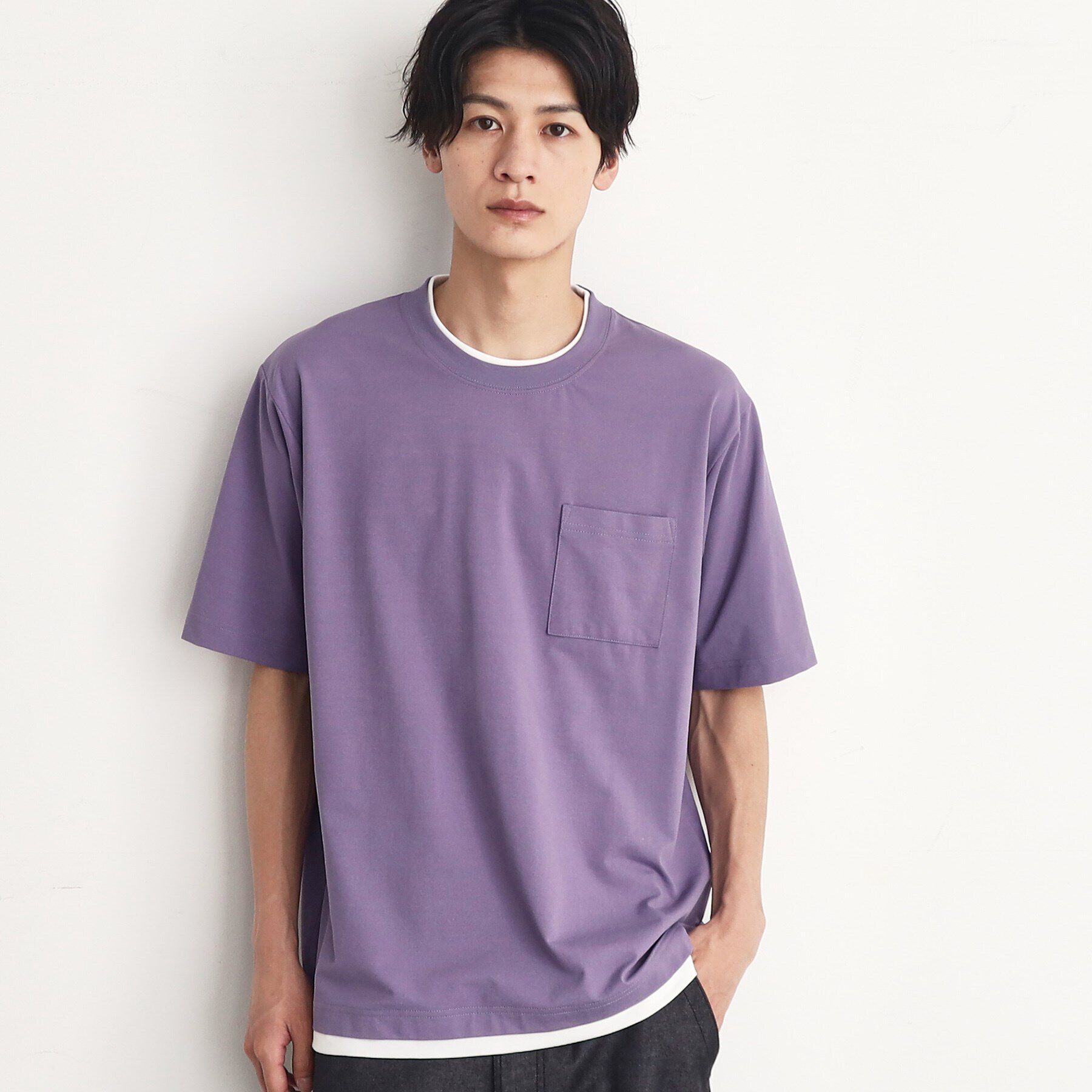 THE SHOP TK「【接触冷感／吸水速乾／UVカット／防シワ 】LIGHT PERFECTEE／ライトパーフェクティー」|Tシャツ・カットソー|