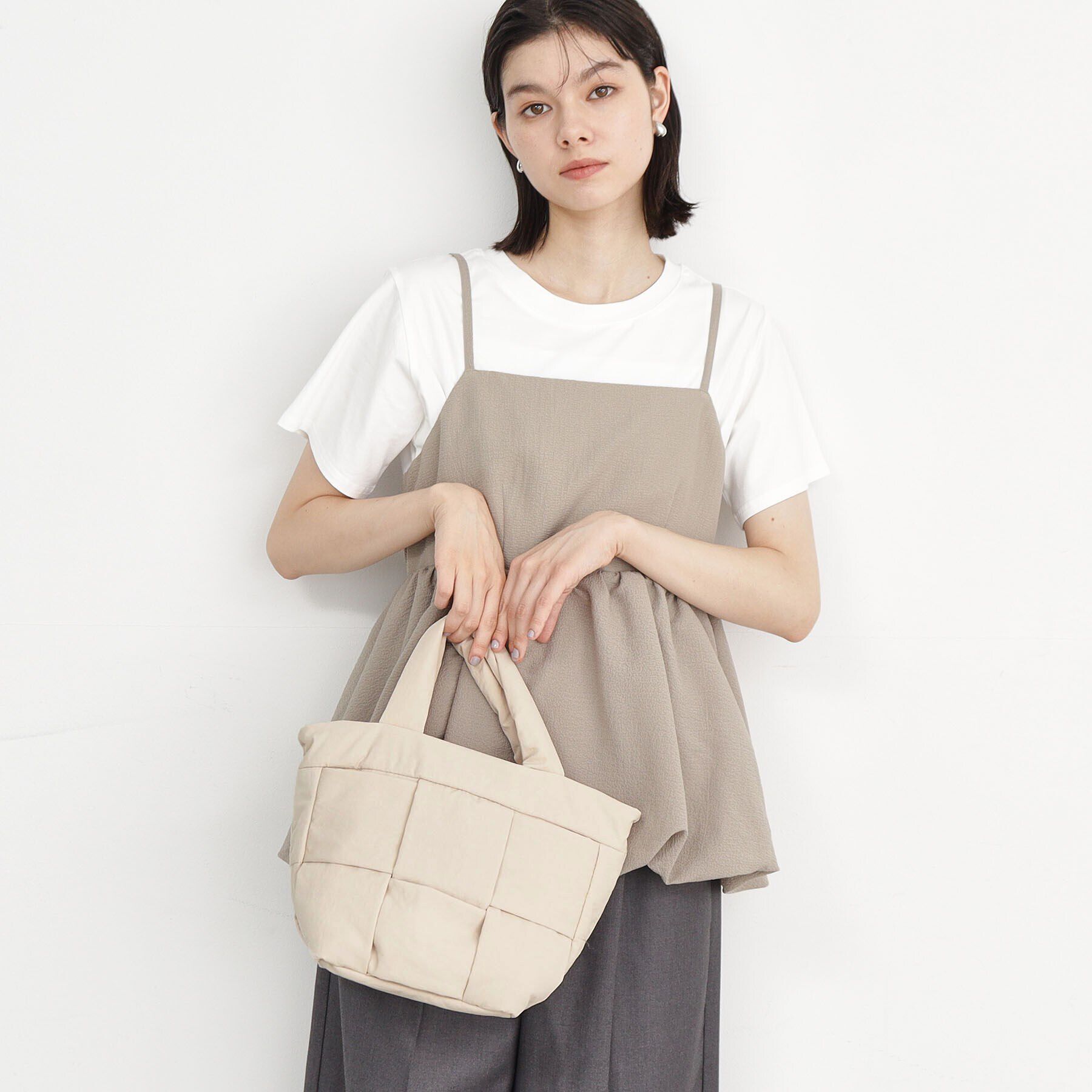 THE SHOP TK「ナイロン2WAYメッシュミニトート」|トートバッグ|