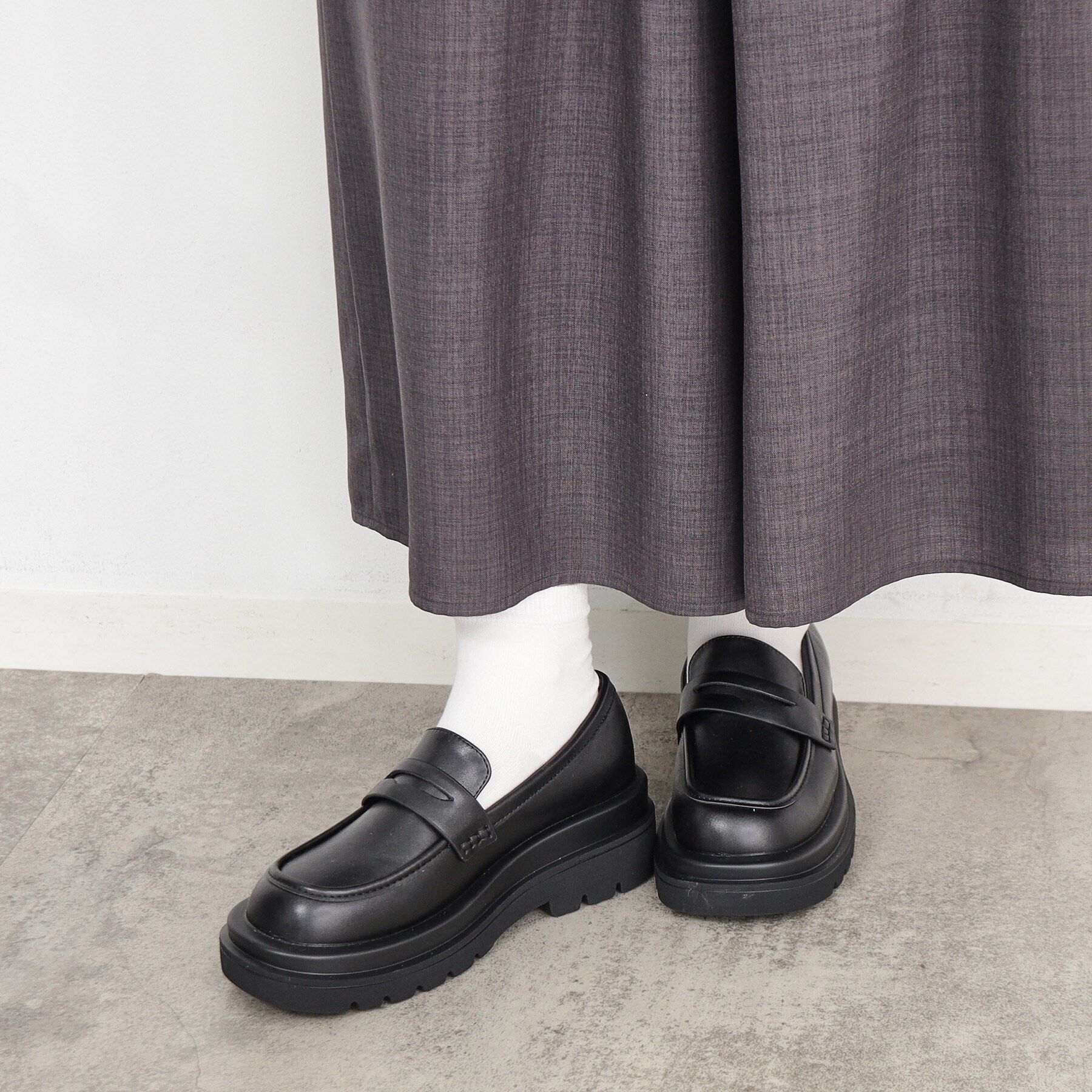 THE SHOP TK「【＠BAILA掲載】厚底ローファー」|その他|