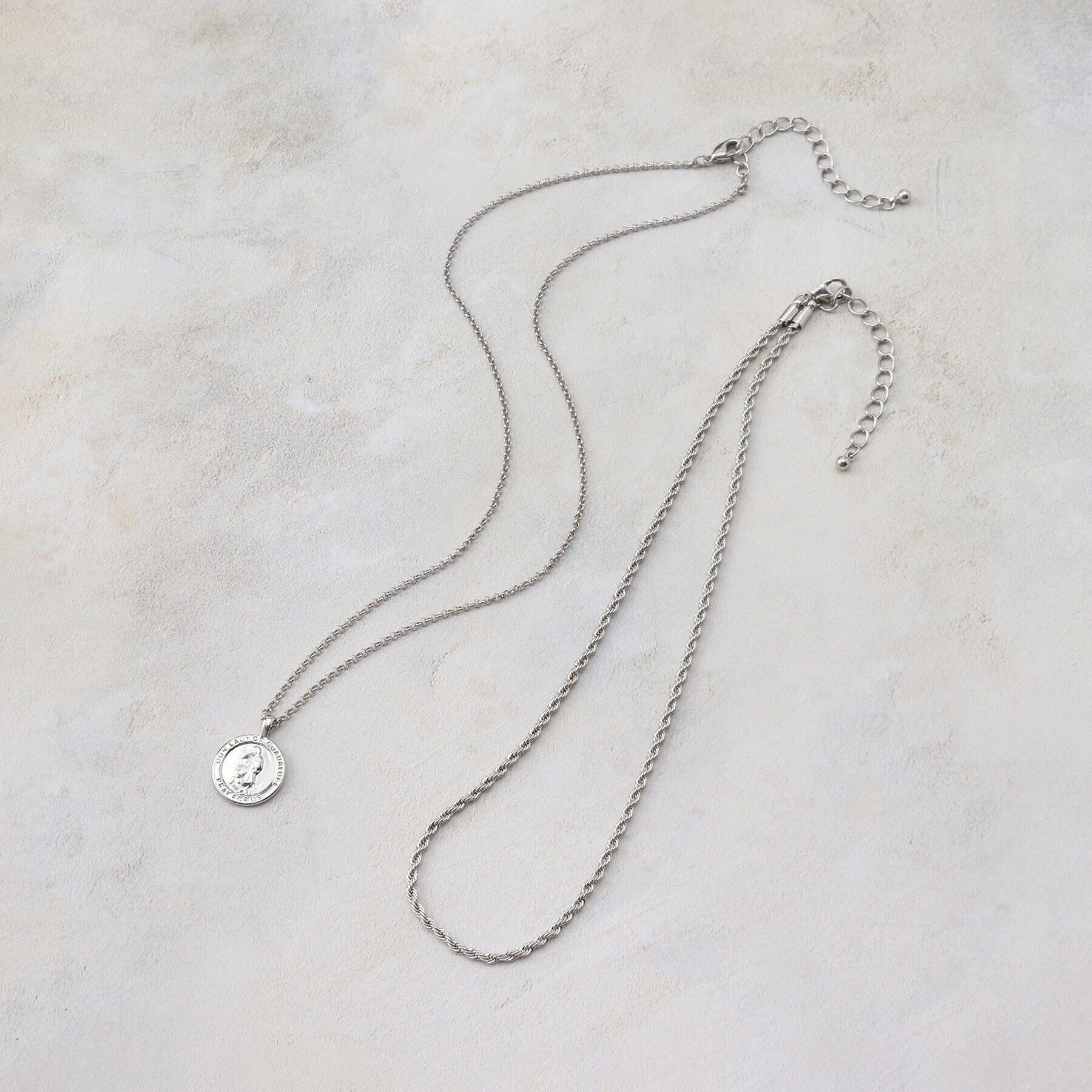 THE SHOP TK「2WAYコインネックレス」|ネックレス|