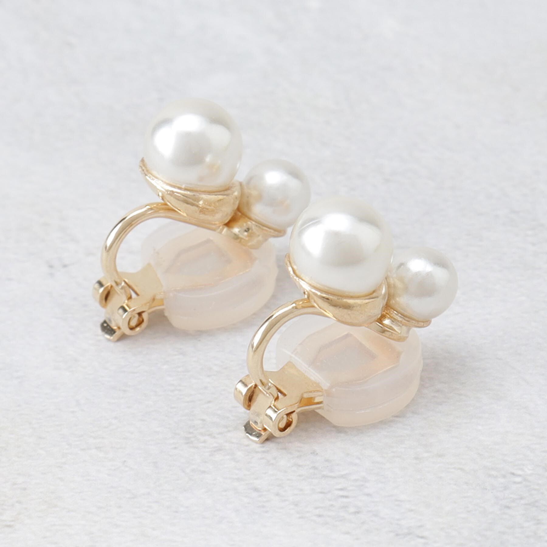 THE SHOP TK「ニュアンスパール調イヤリング」|イヤリング|