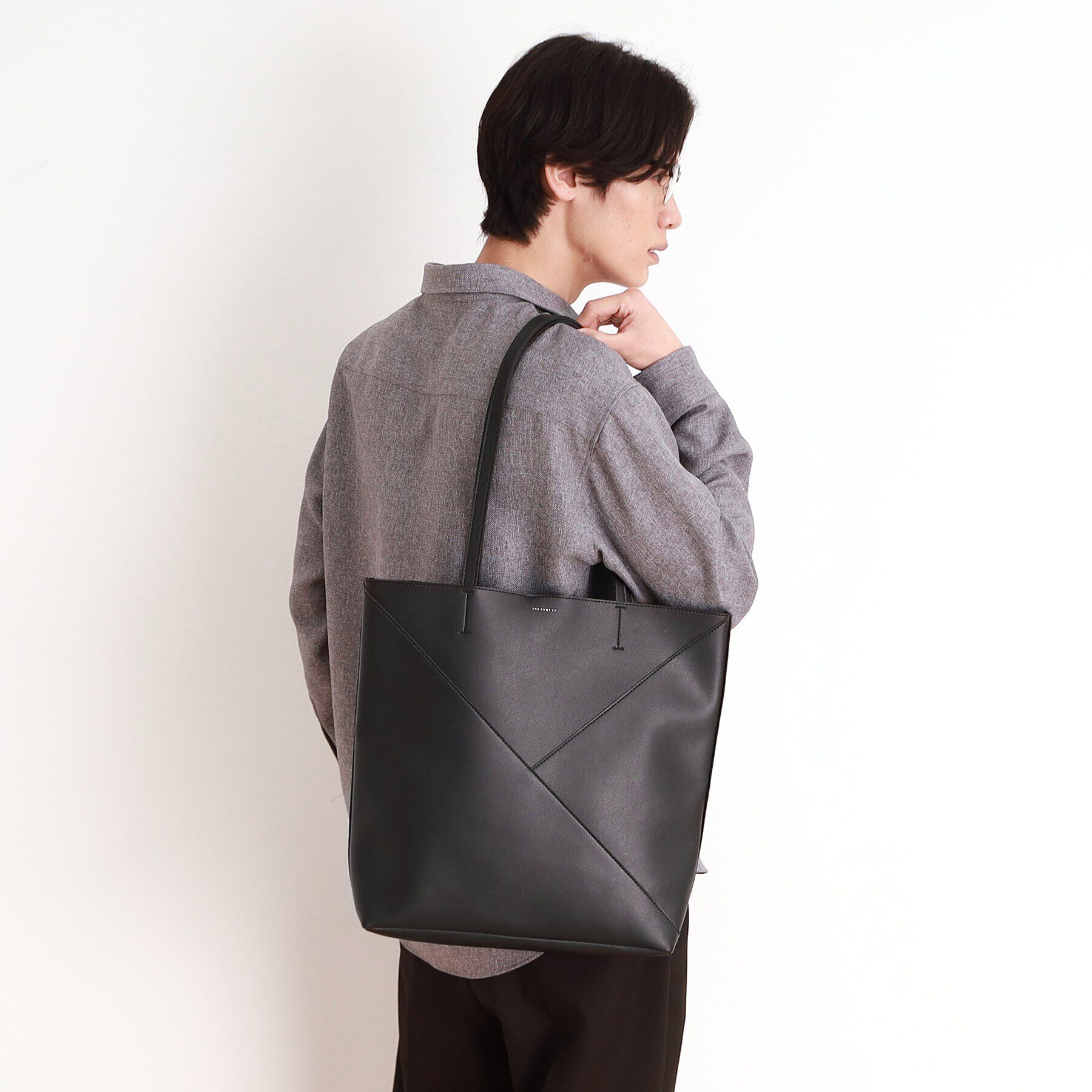 THE SHOP TK「【新色追加】パネルライントート」|トートバッグ|