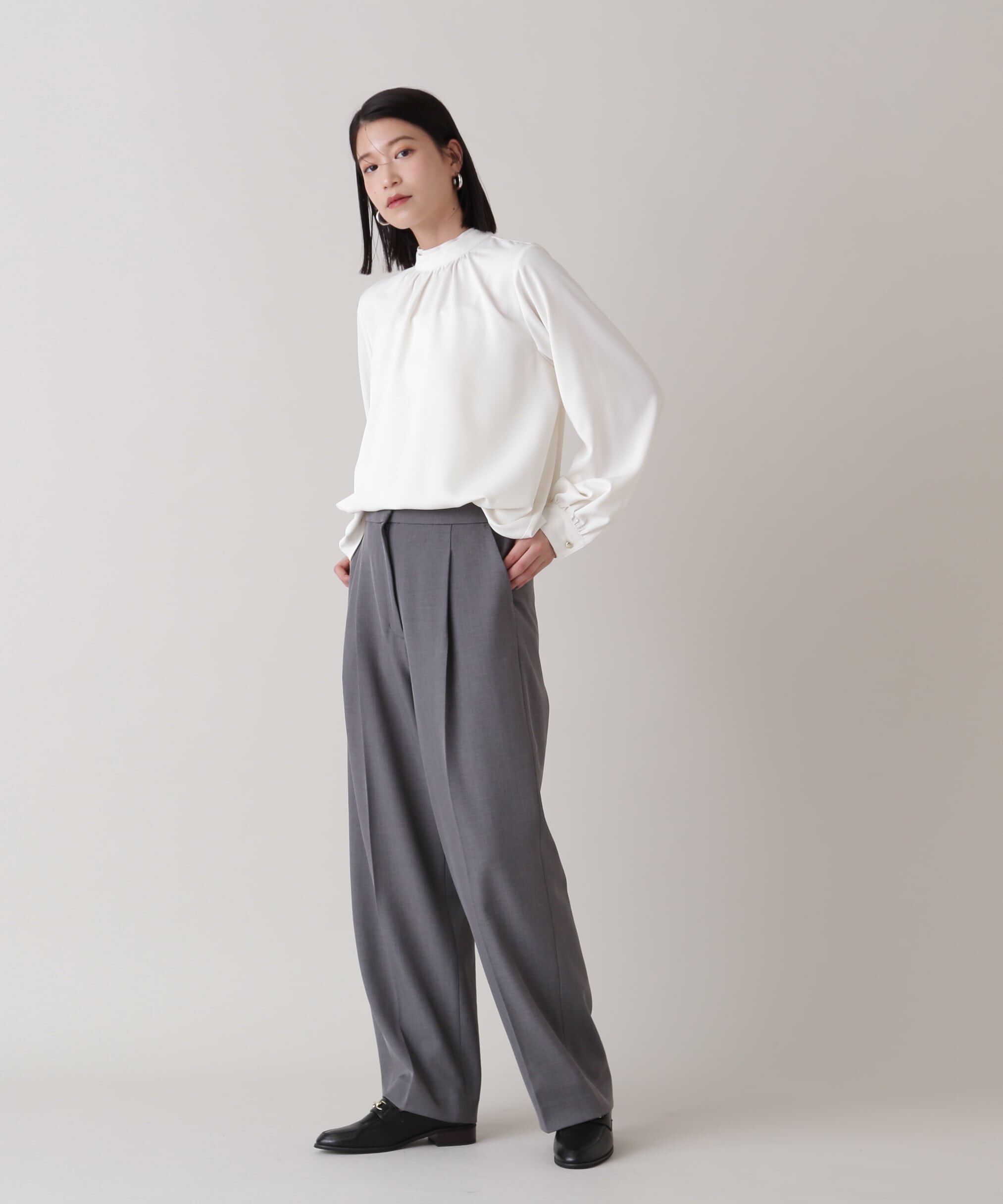  「ワイドトラウザーパンツ」|その他|
