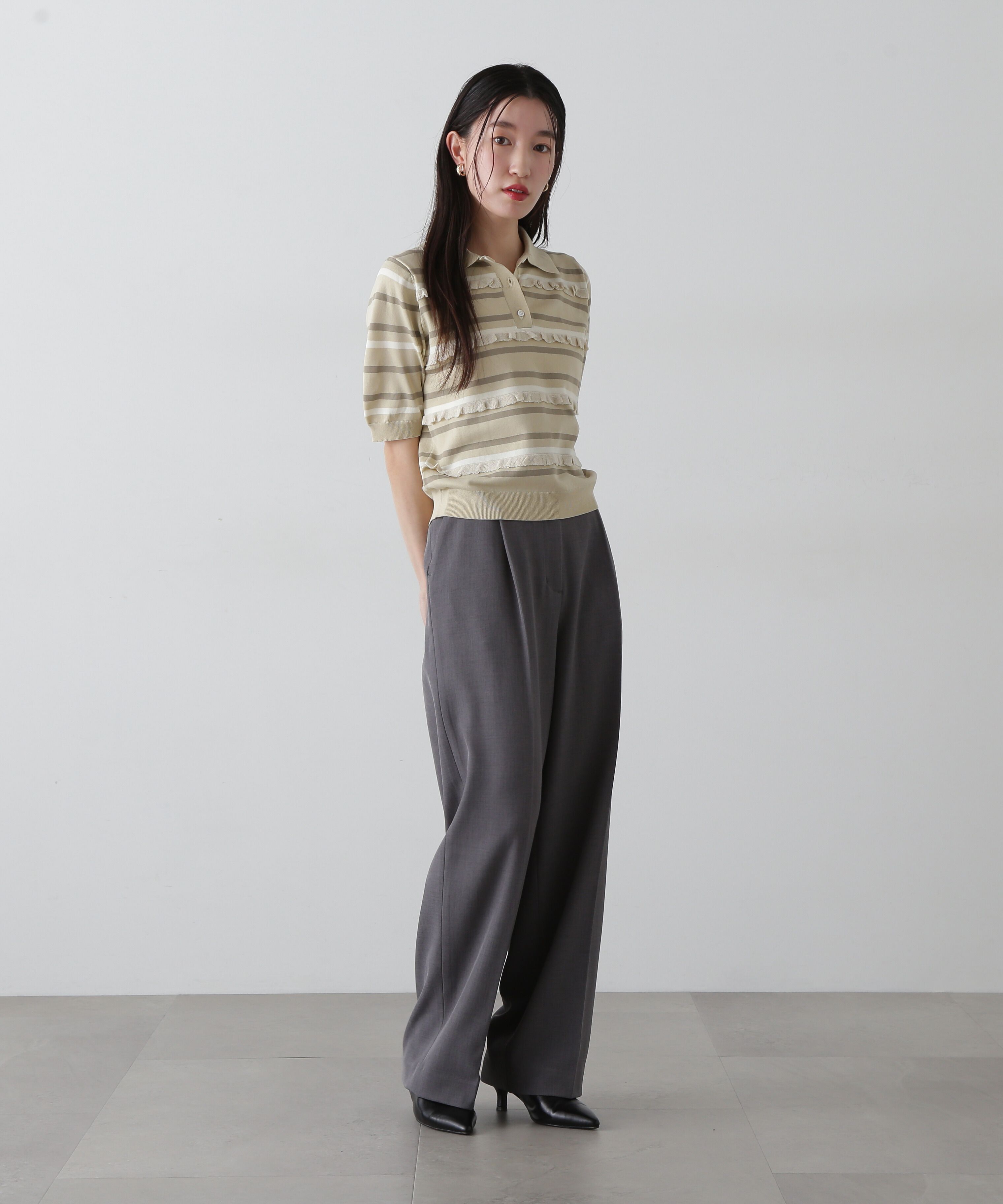  「ワイドトラウザーパンツ」|その他|