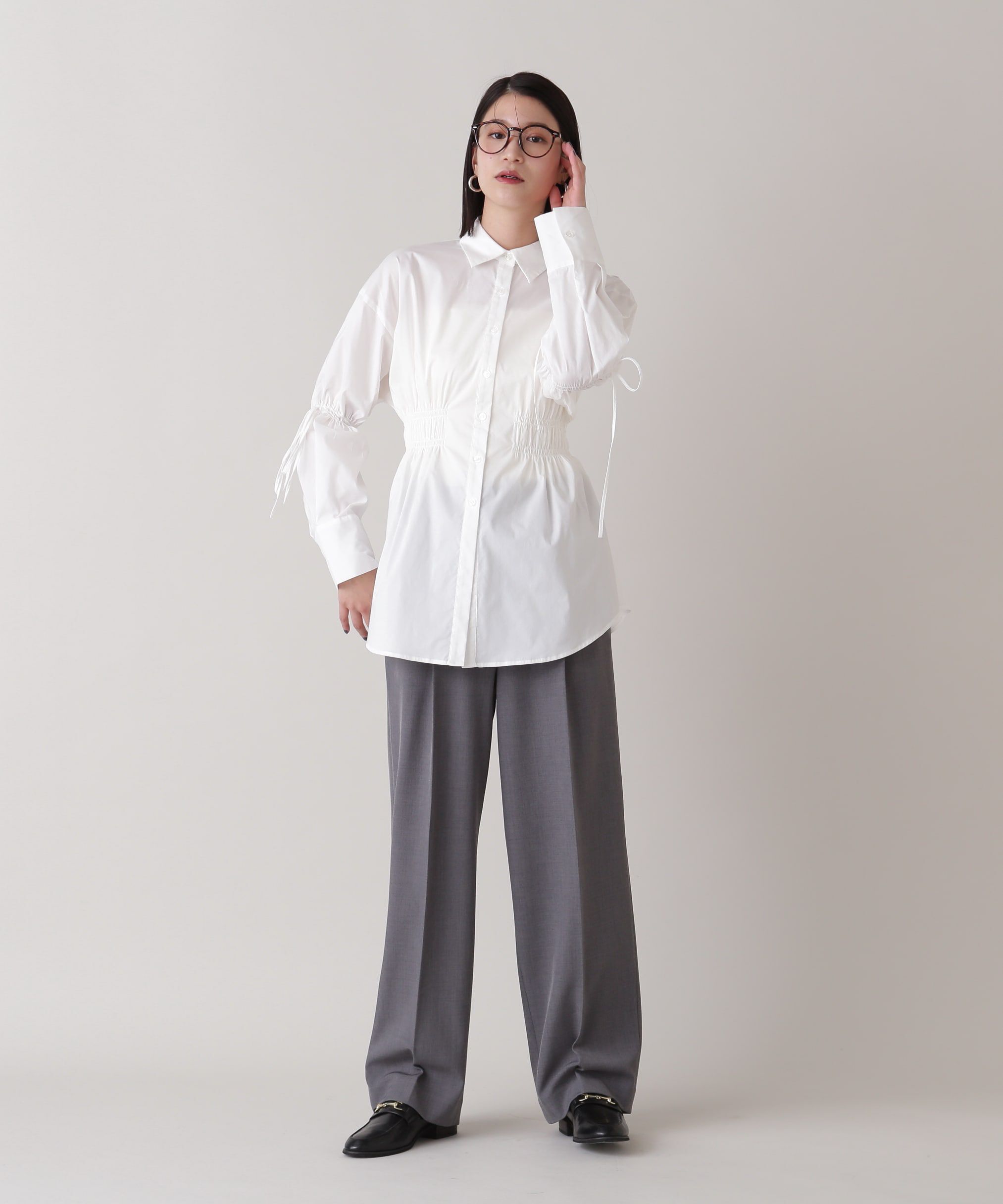  「ワイドトラウザーパンツ」|その他|