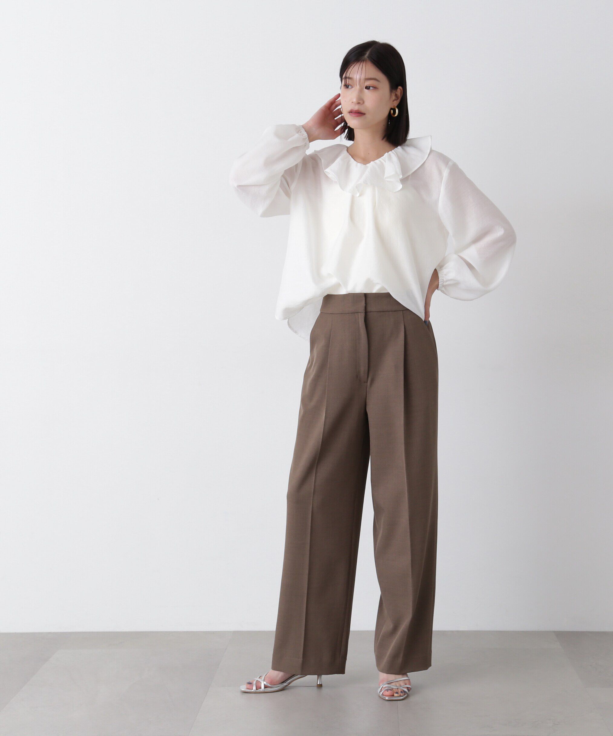  「ワイドトラウザーパンツ」|その他|