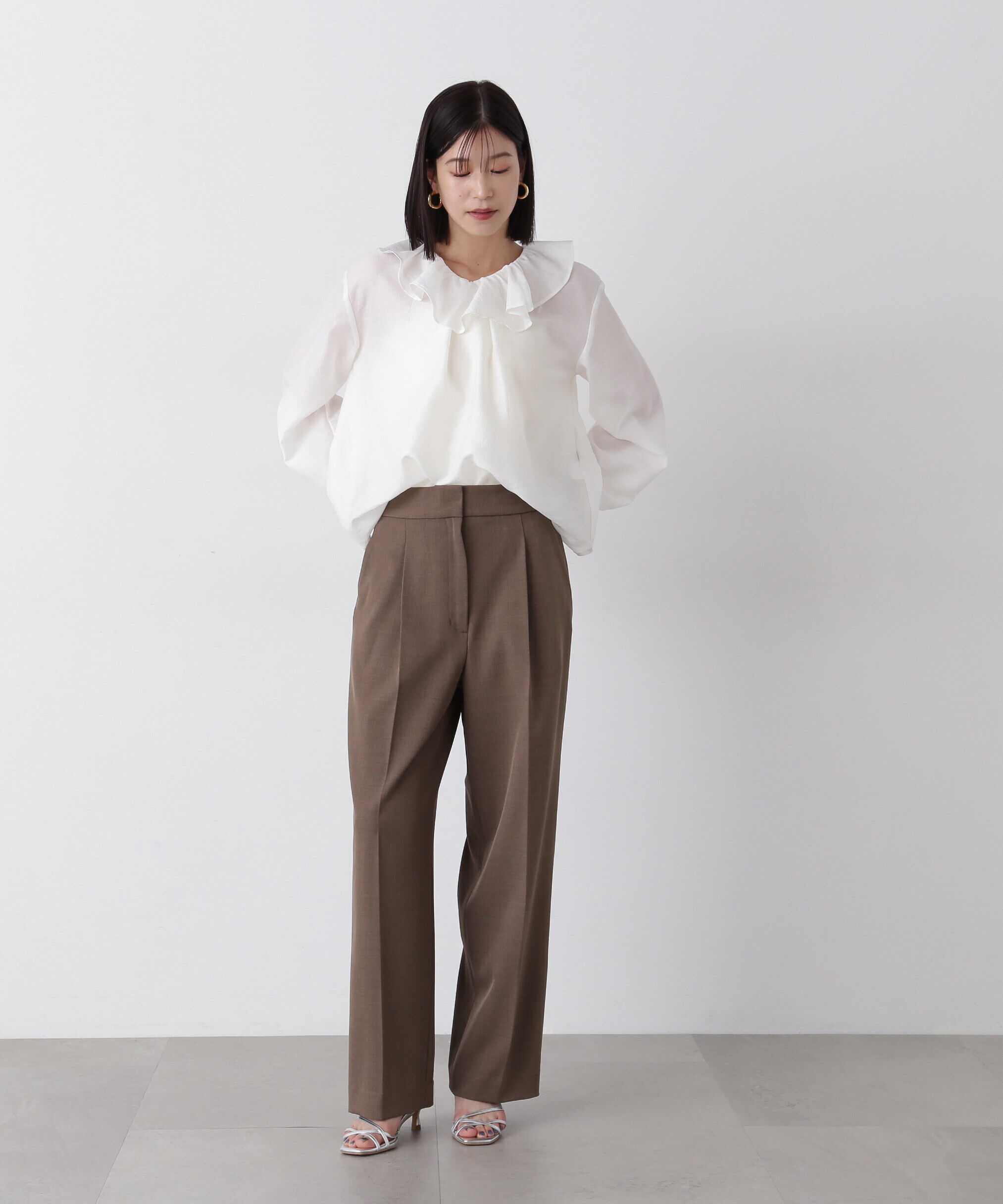  「ワイドトラウザーパンツ」|その他|