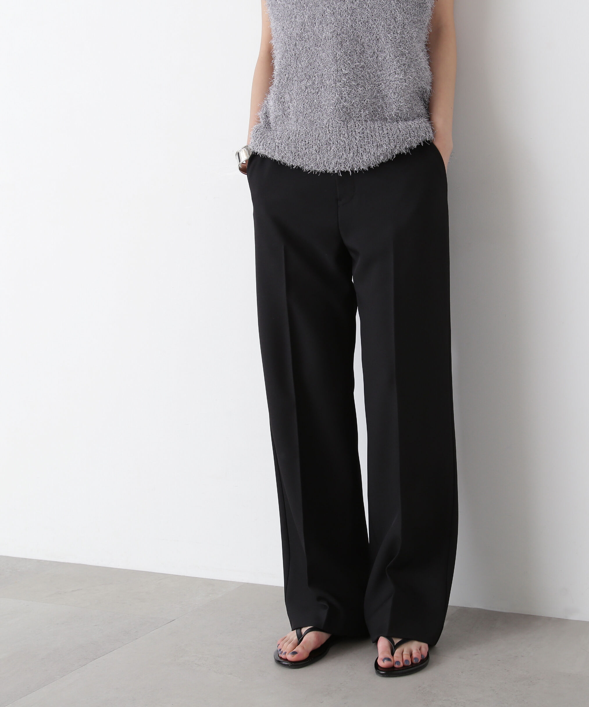  「センタープレスツイルトラウザー」|その他|