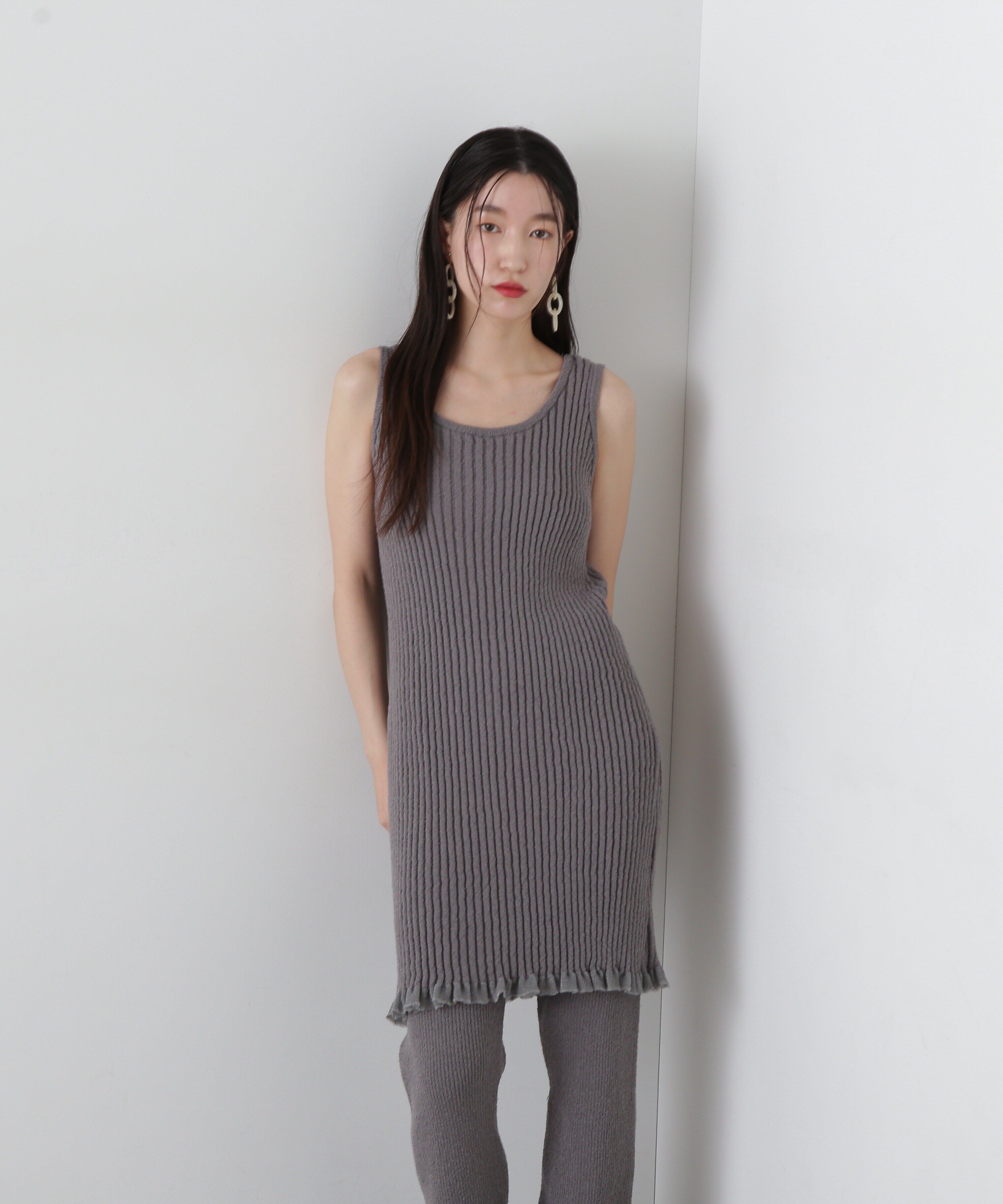  「ドライタッチニットセットアップ」|ワンピース|