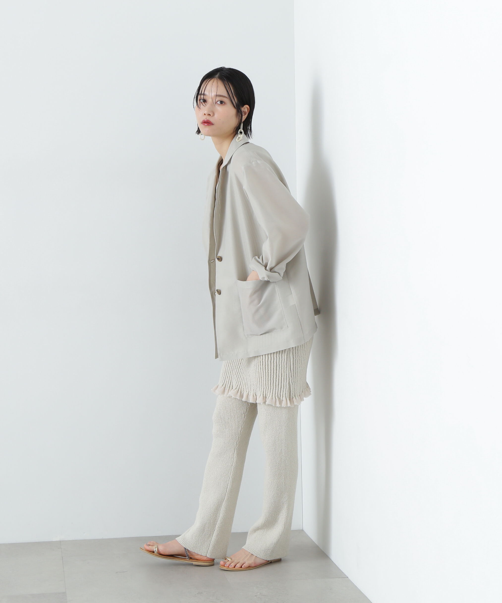  「ドライタッチニットセットアップ」|ワンピース|