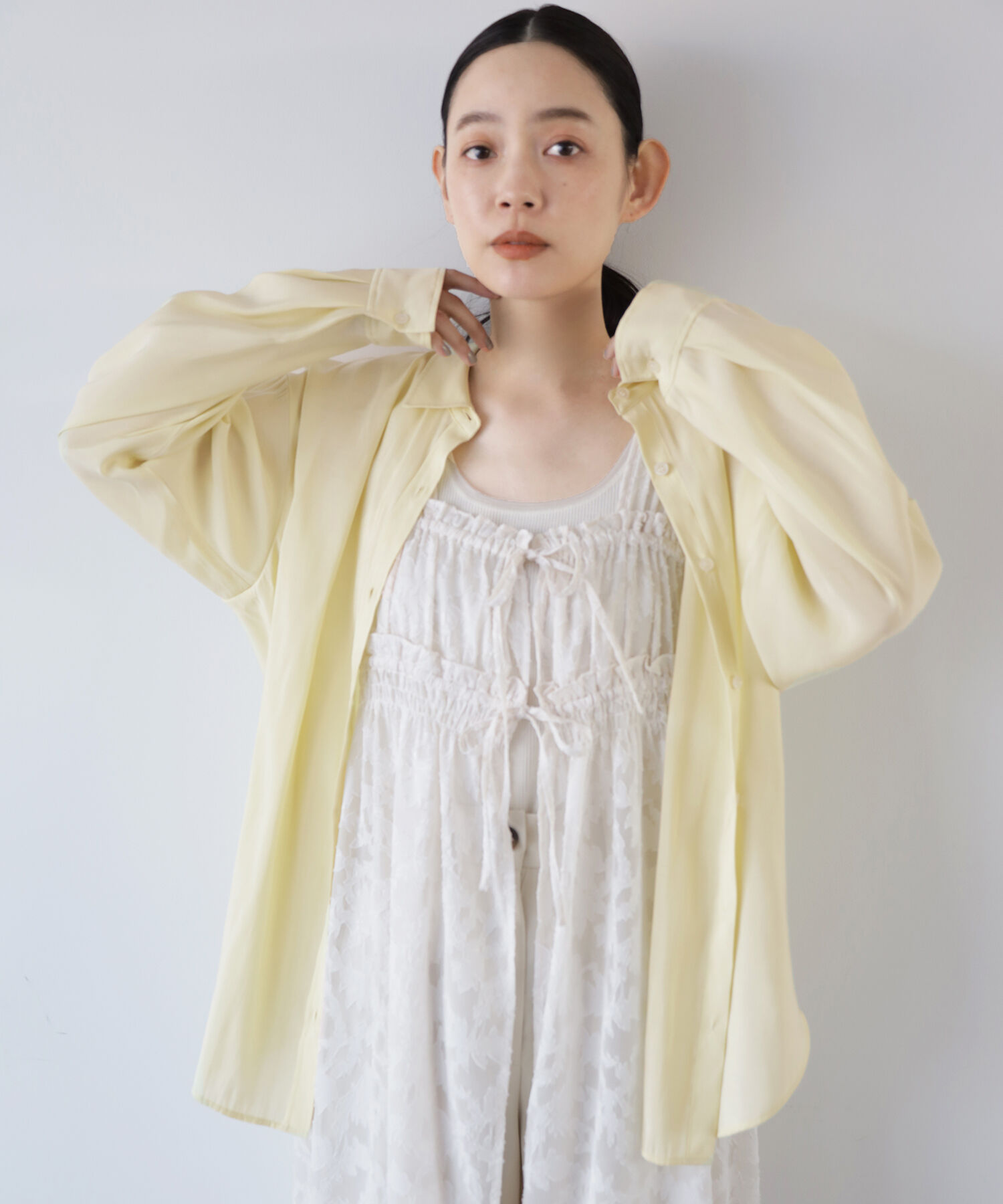  「シアートリムタンクトップ」|Tシャツ・カットソー|