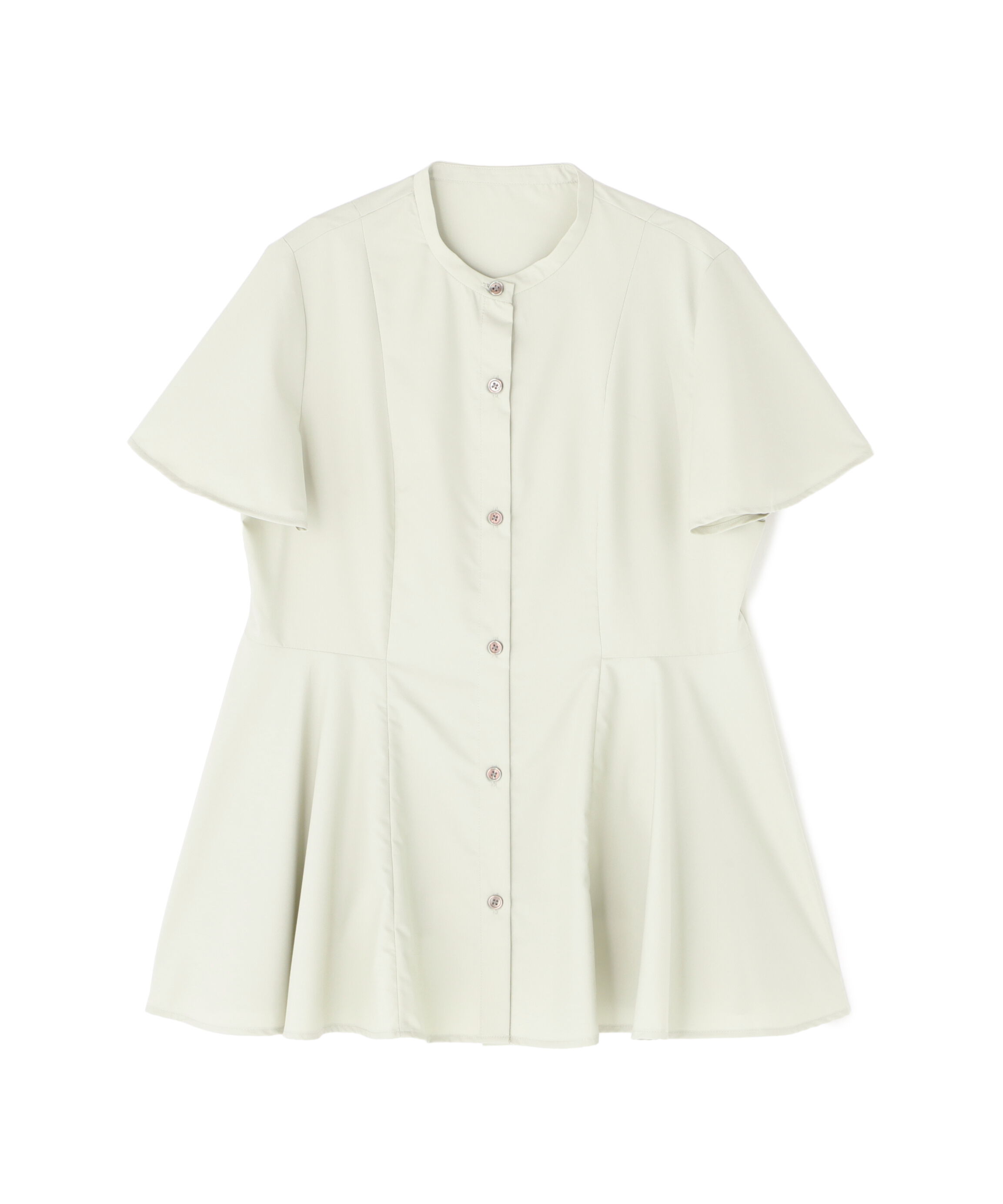  「フレアスリーブペプラムブラウス」|シャツ・ブラウス|