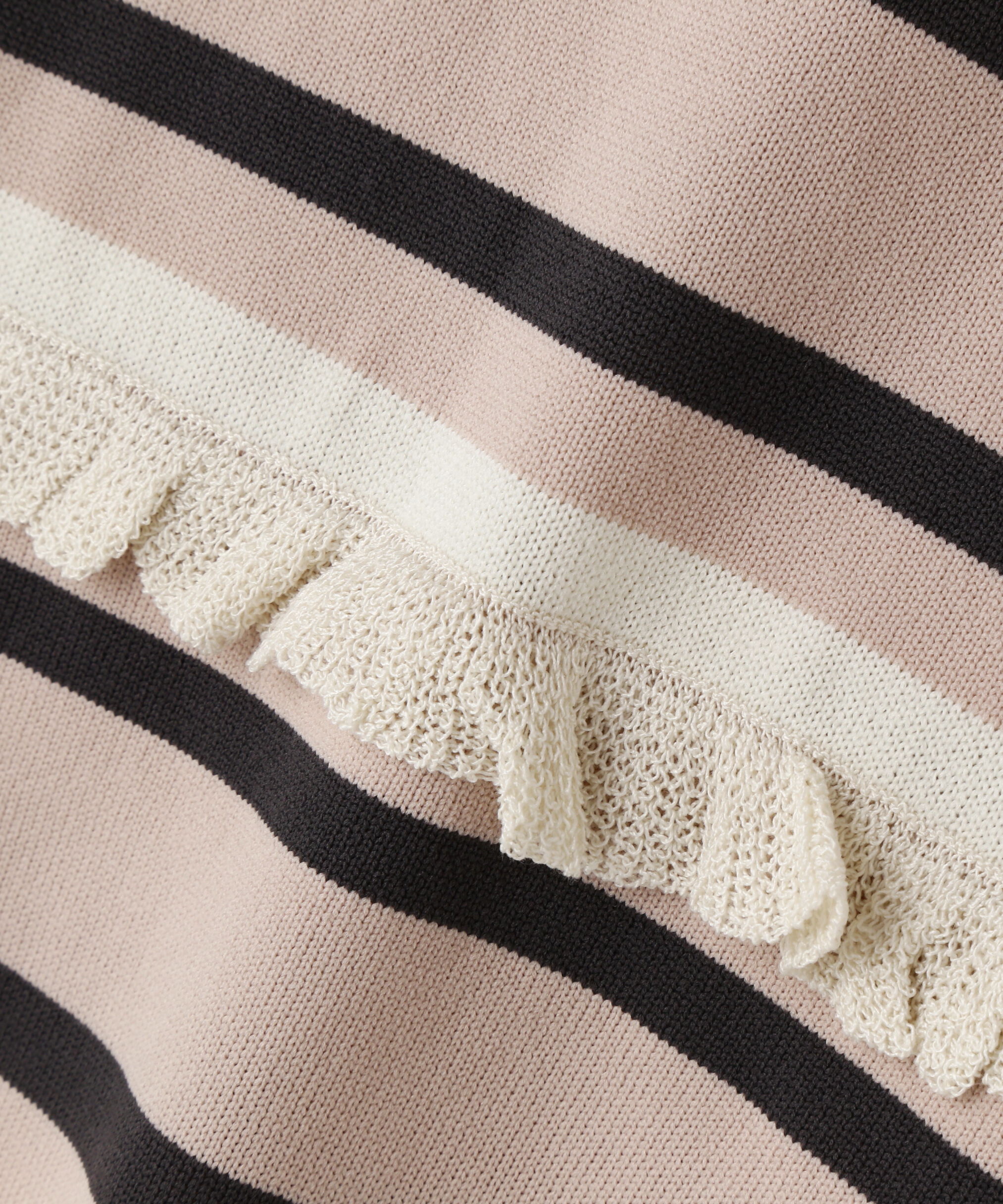  「ミックスボーダーポロニット」|ニット・セーター|