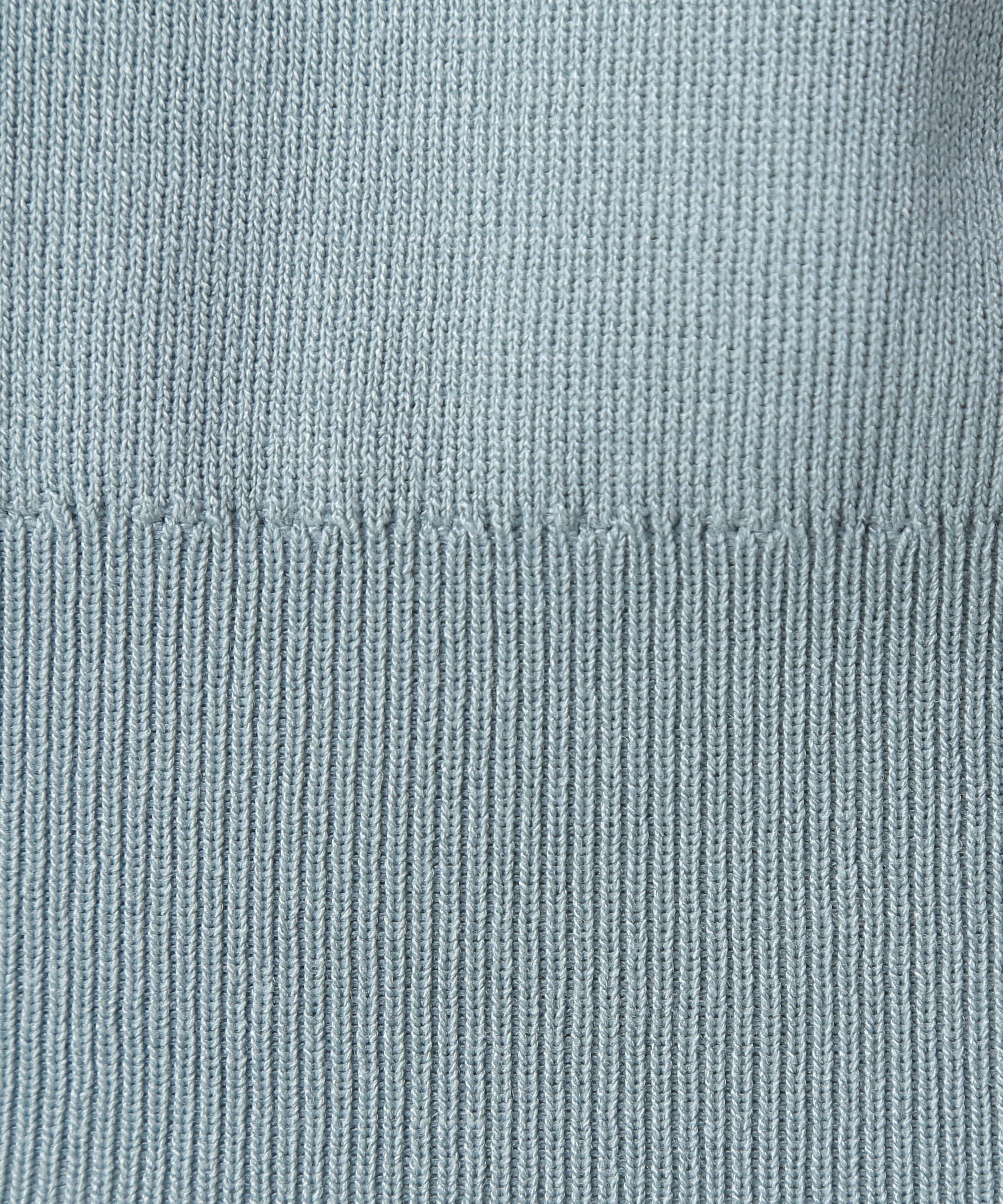  「ラメラインスキッパーポロニット」|ニット・セーター|