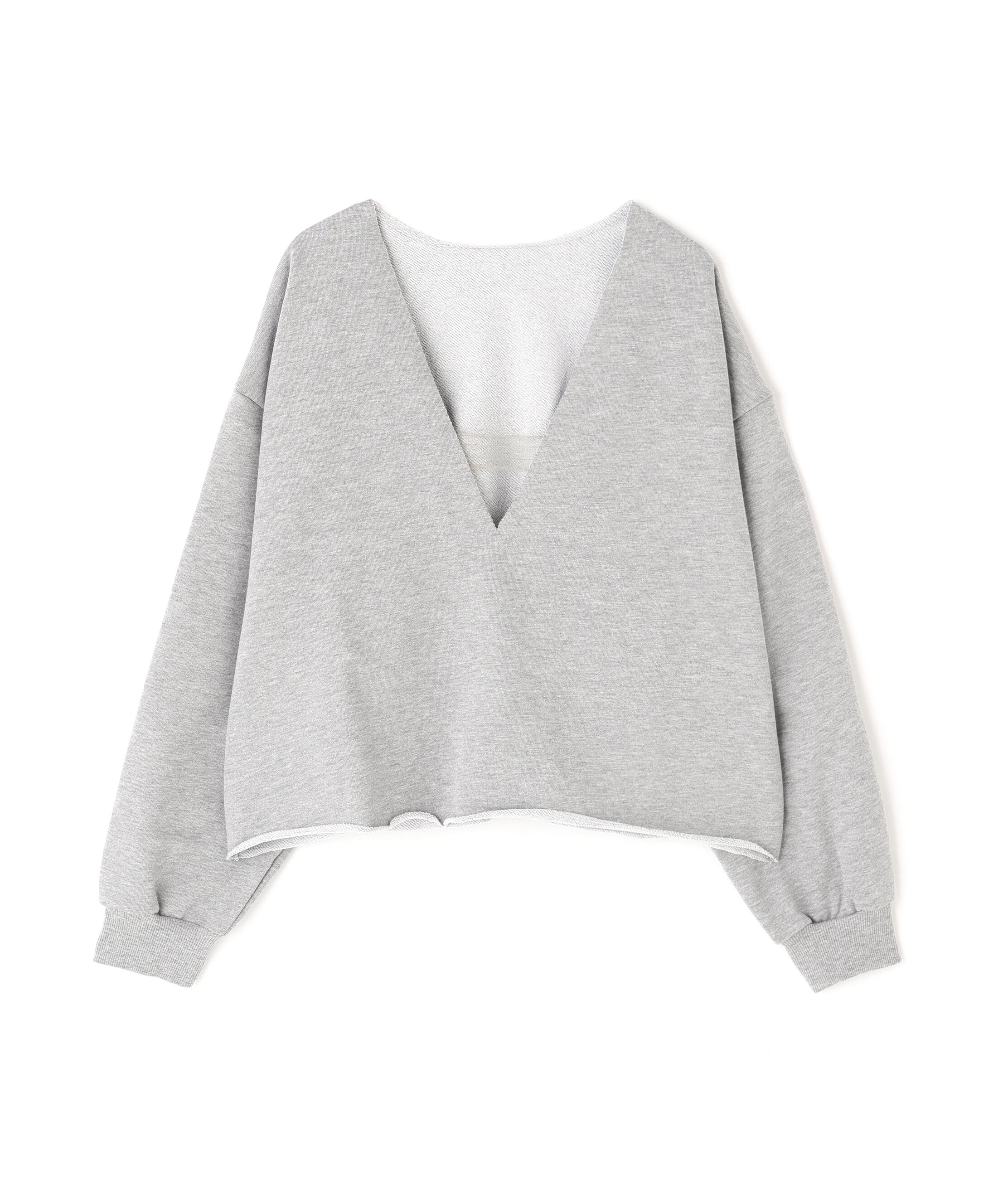  「Vネックスウェットプルオーバー」|Tシャツ・カットソー|