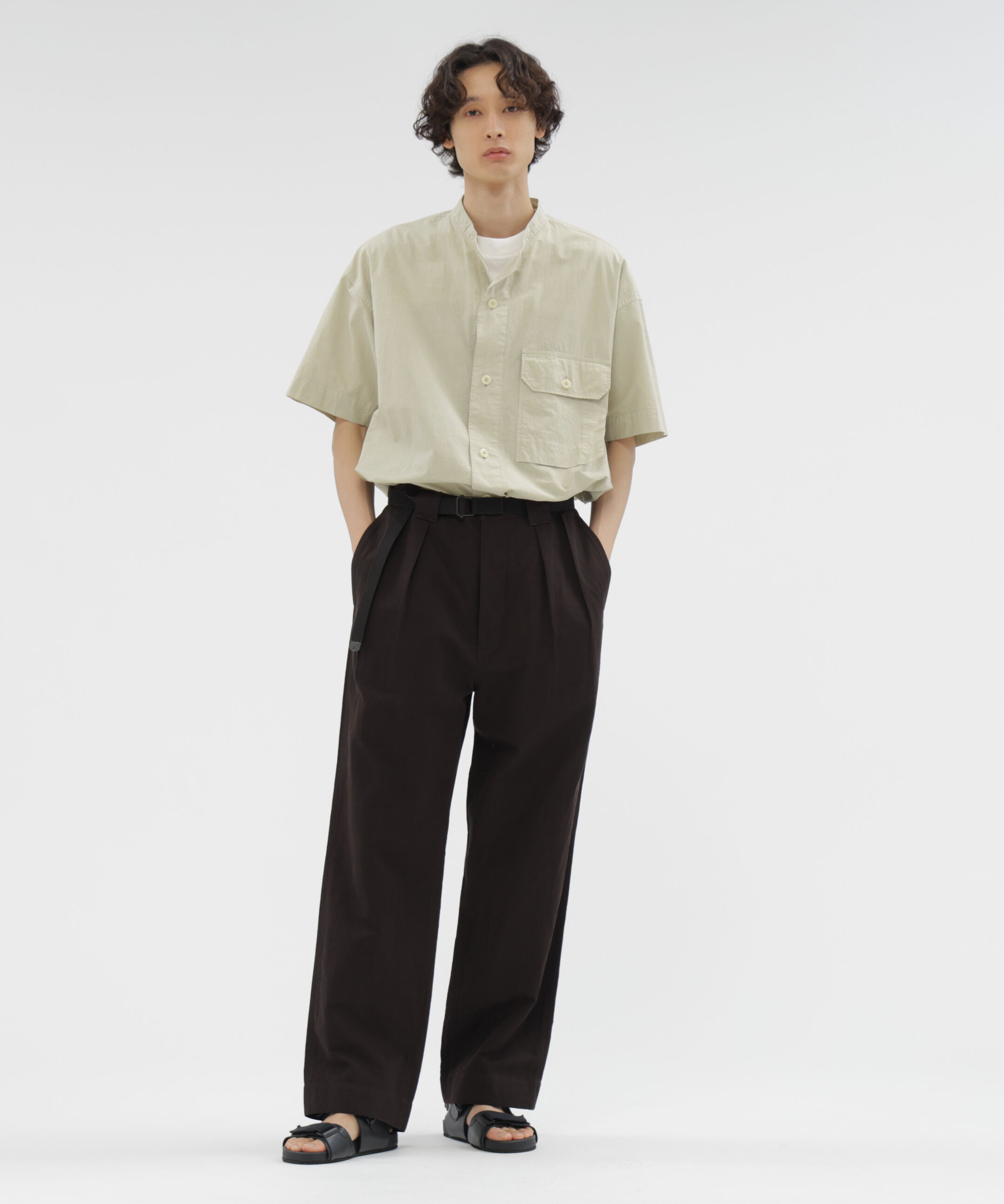 MHL.「LIGHTWEIGHT COTTON LINEN TWILL TROUSERS」|その他|